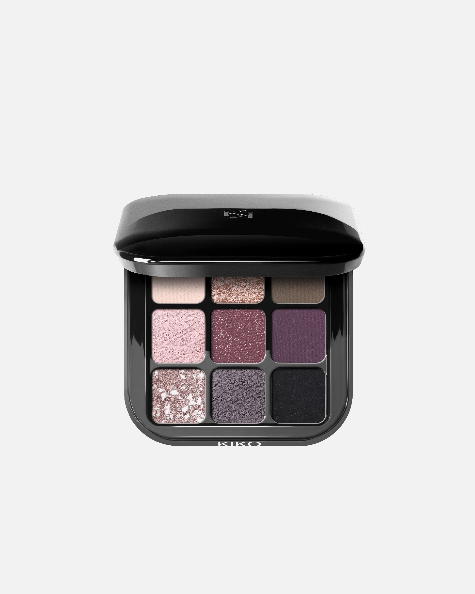 Cień do powiek dla Unisex KIKO Milano Default Brand Line Glamour Multi Finish Eyeshadow Palette MAUVE SELECTION