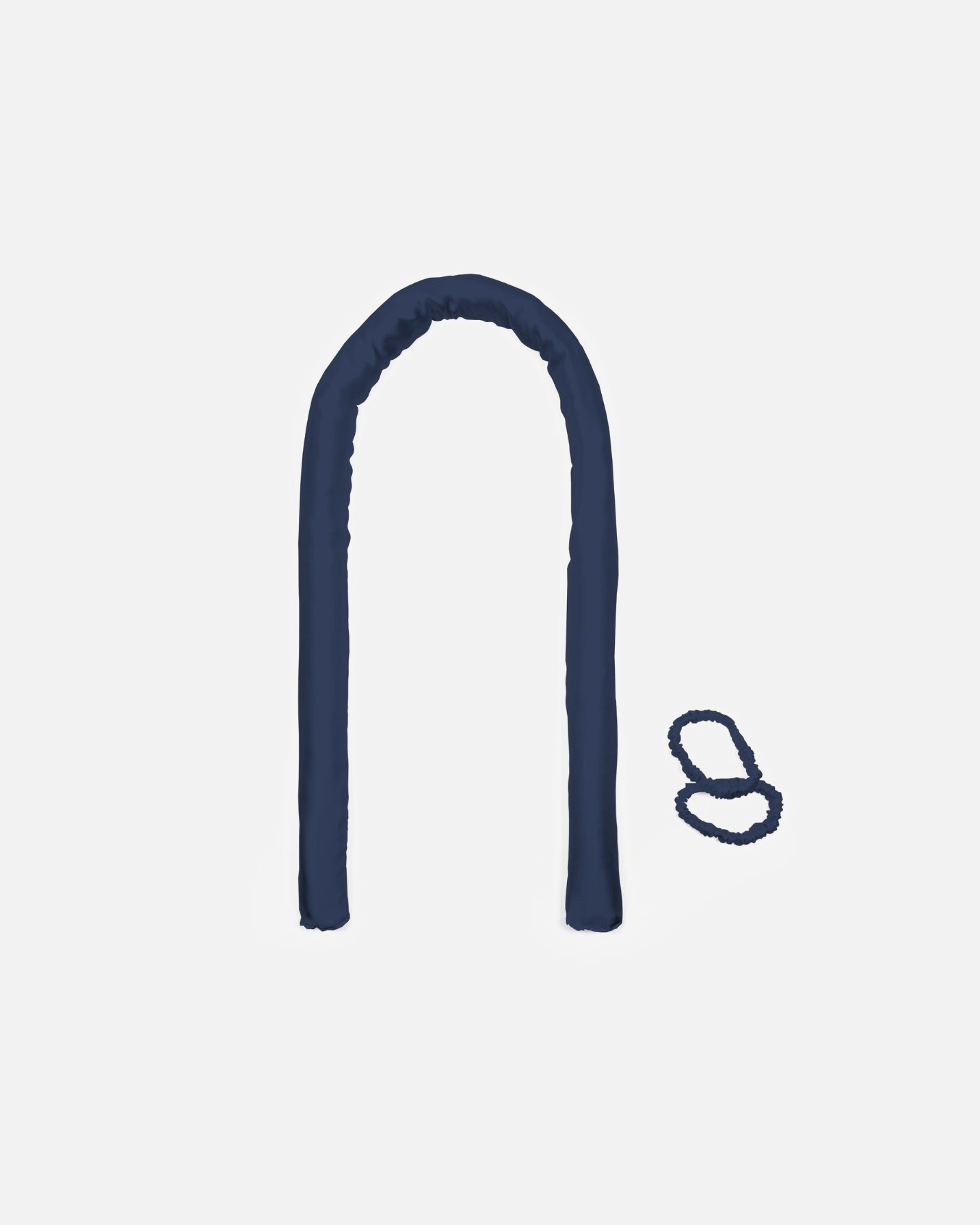 Wałki i papiloty dla Unisex So fluffy Jedwabny wałek do kręcenia włosów granat