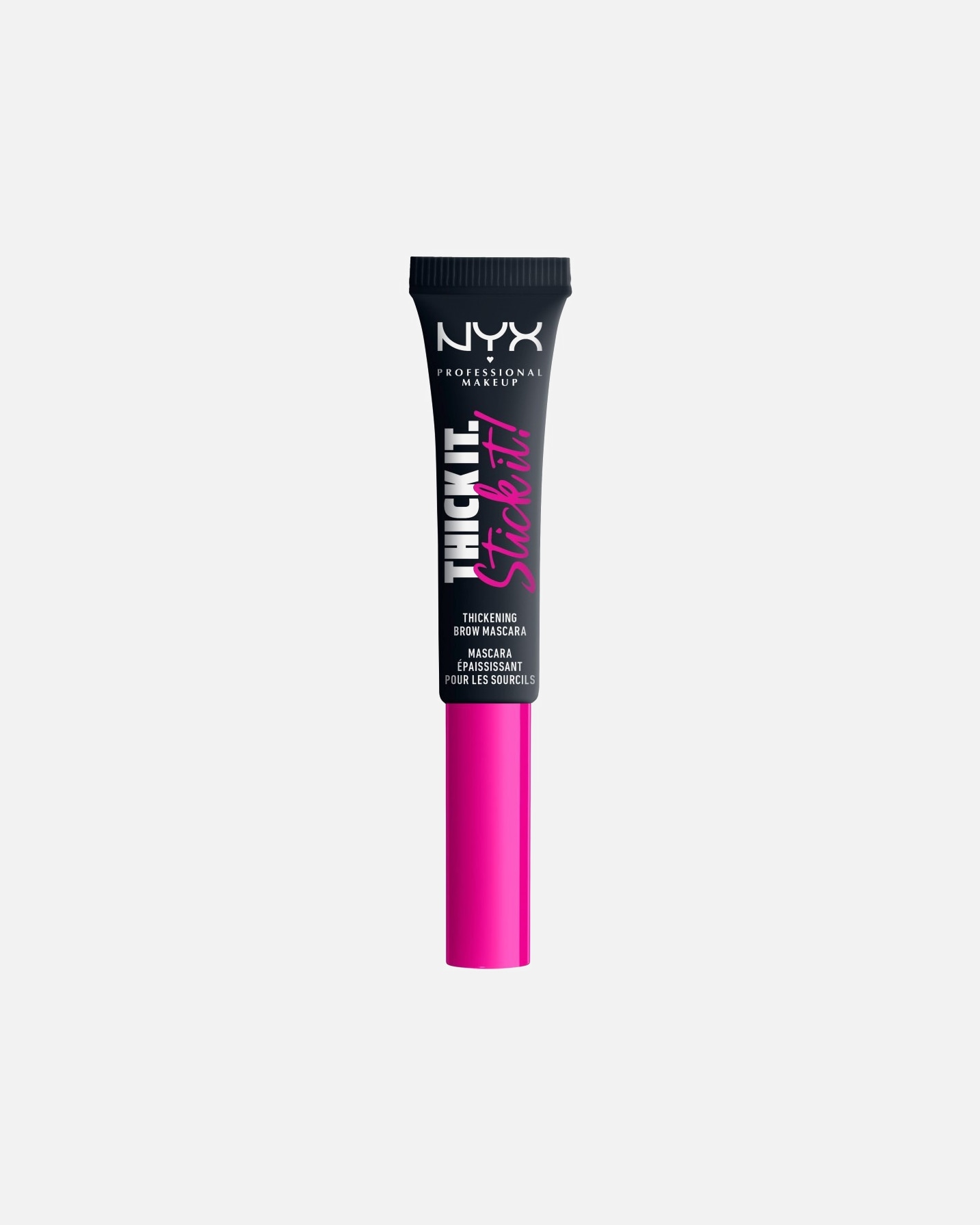 Żel do brwi dla Unisex NYX Professional Makeup Pride Makeup Thick It. Stick It! Brow Mascara- Cool 08 - BLACK