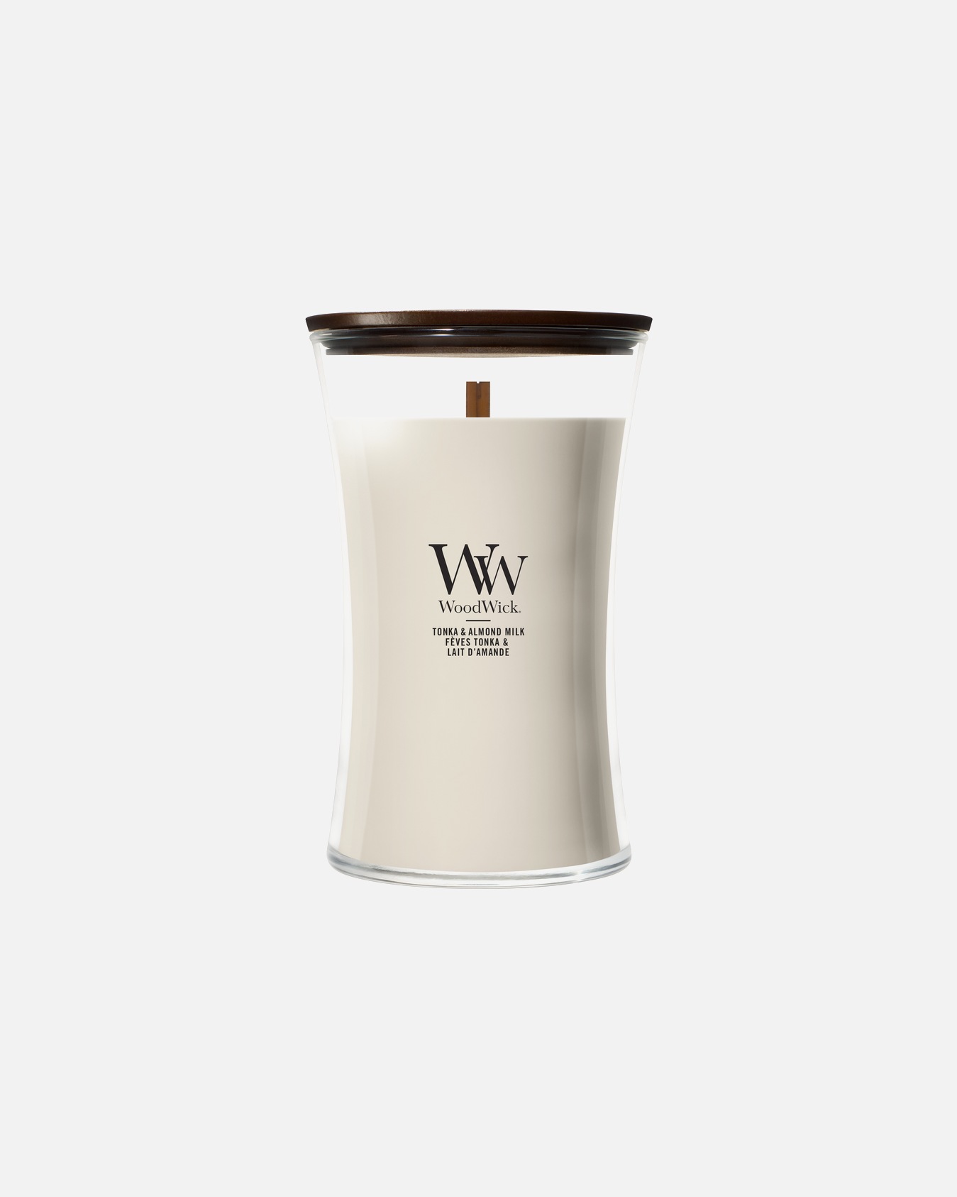 Świeca dla Unisex WoodWick Tonka & Almond Milk 610 g