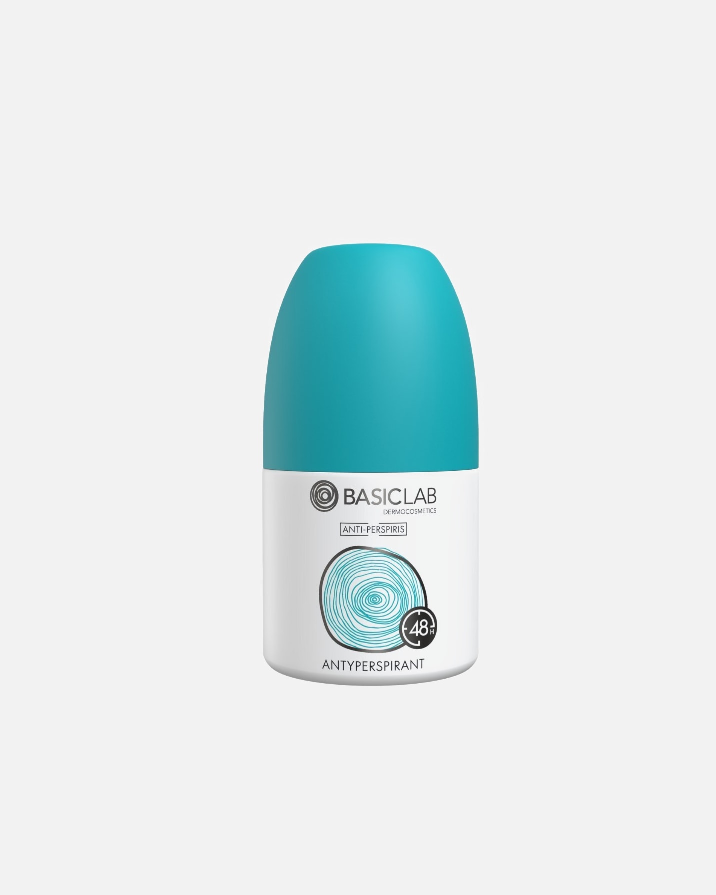 Dezodorant dla Unisex BasicLab 48 H ANTIPERSPIRANT 60 ml
