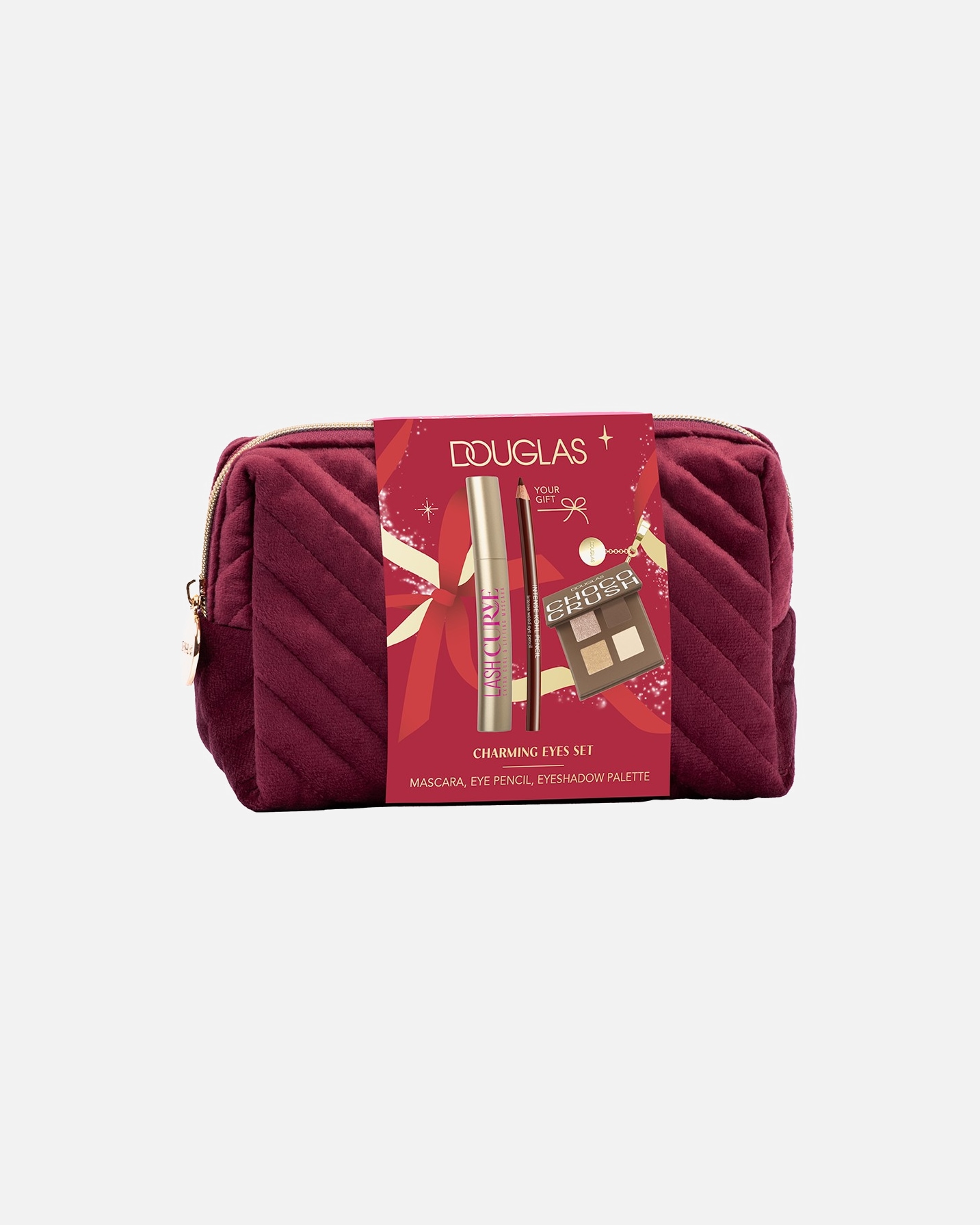 Zestaw do makijażu oczu dla Unisex Douglas Collection Make-Up Charming Eyes Set 1 szt.