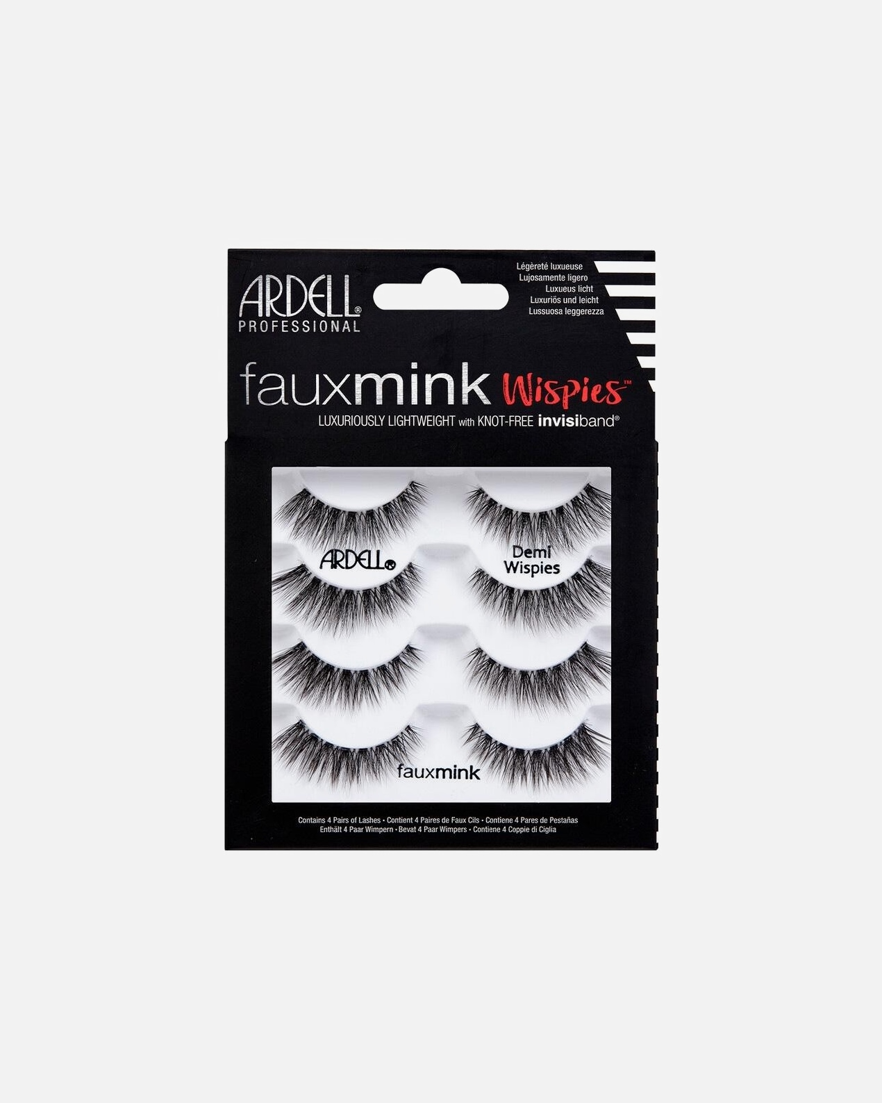 Sztuczne rzęsy dla Unisex Ardell Faux Mink Faux Mink Demi Wispies Multipack 1 Stk.