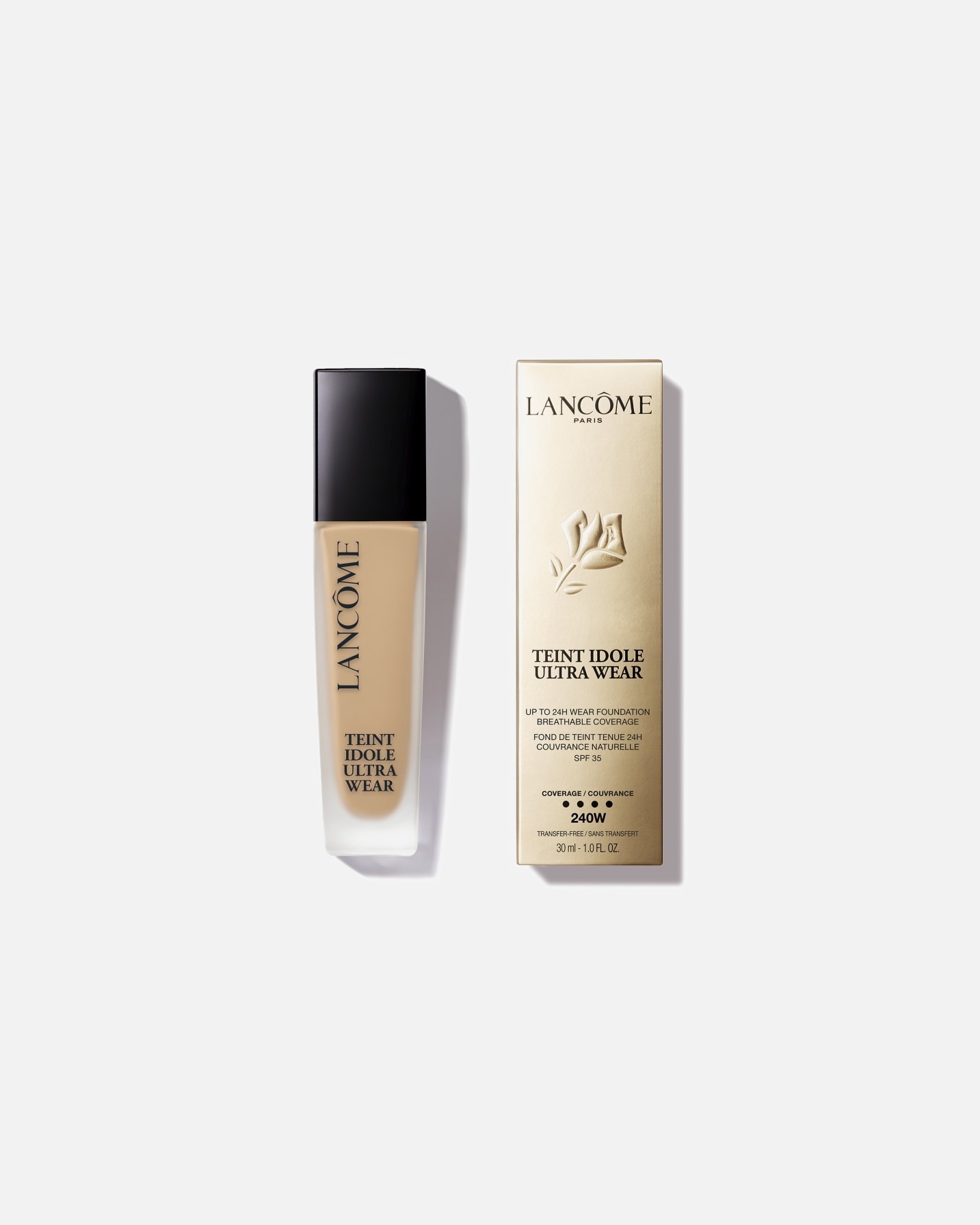 Podkład dla Unisex Lancôme Teint Idole Ultra Wear 24H LONGWEAR FOUNDATION 240W