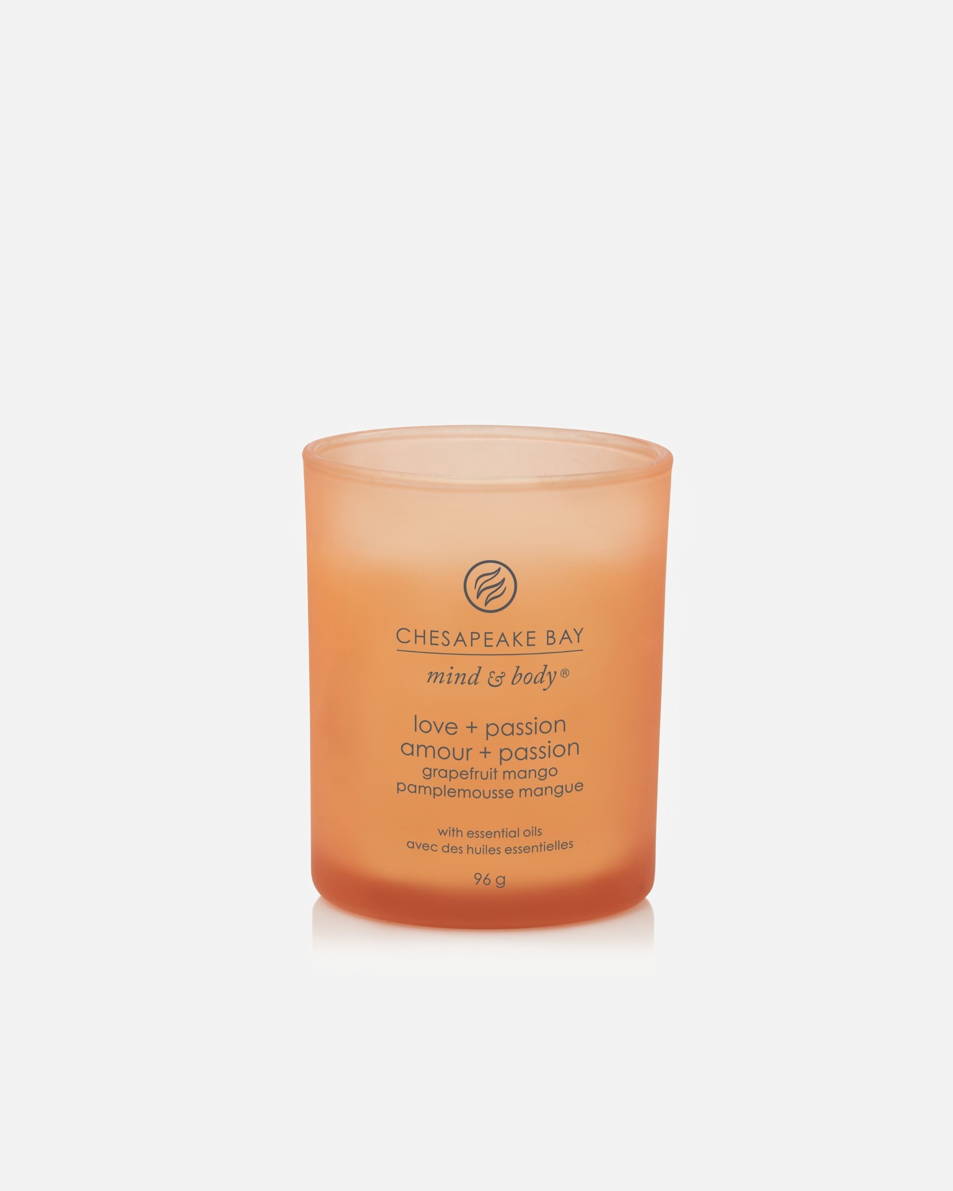 Świeca dla Unisex Chesapeake Bay ŚWIECA DUŻA LOVE & PASSION (GRAPEFRUIT MANGO) 96 g
