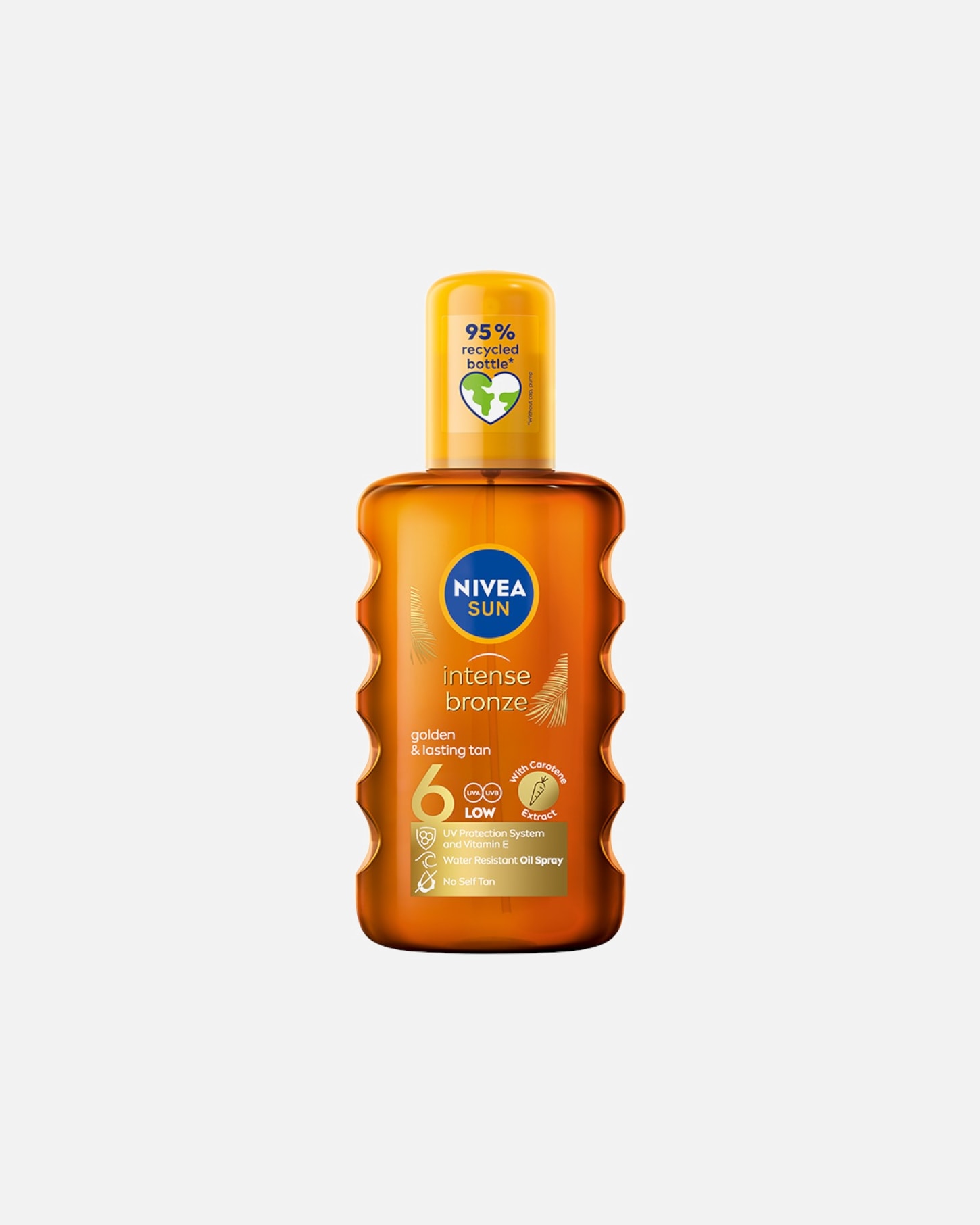 Krem do opalania dla Unisex NIVEA SUN Karotenowy olejek do opalania w sprayu SPF 6 200 ml