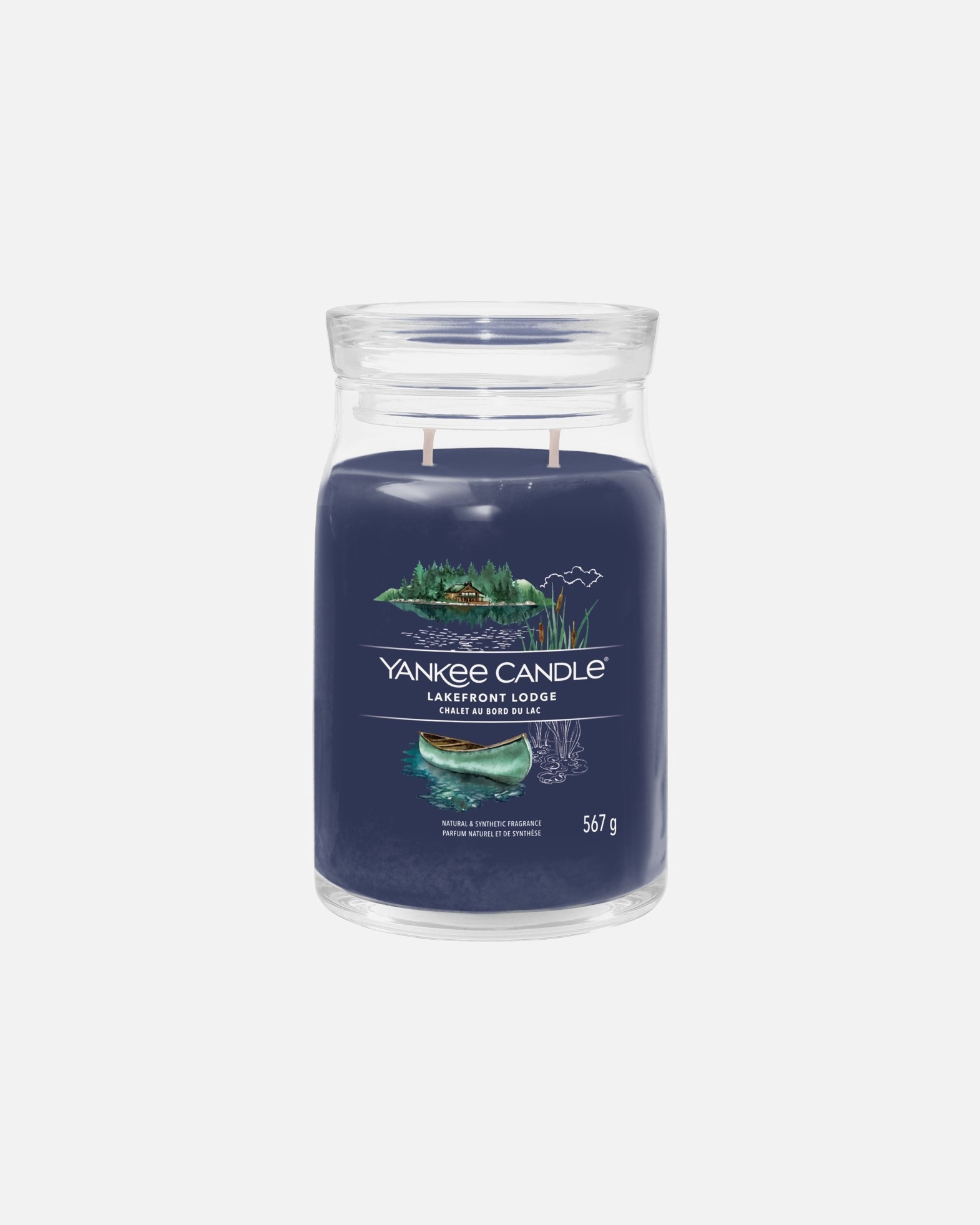 Świeca dla Unisex YANKEE CANDLE Lakefront Lodge 567 g - Signature