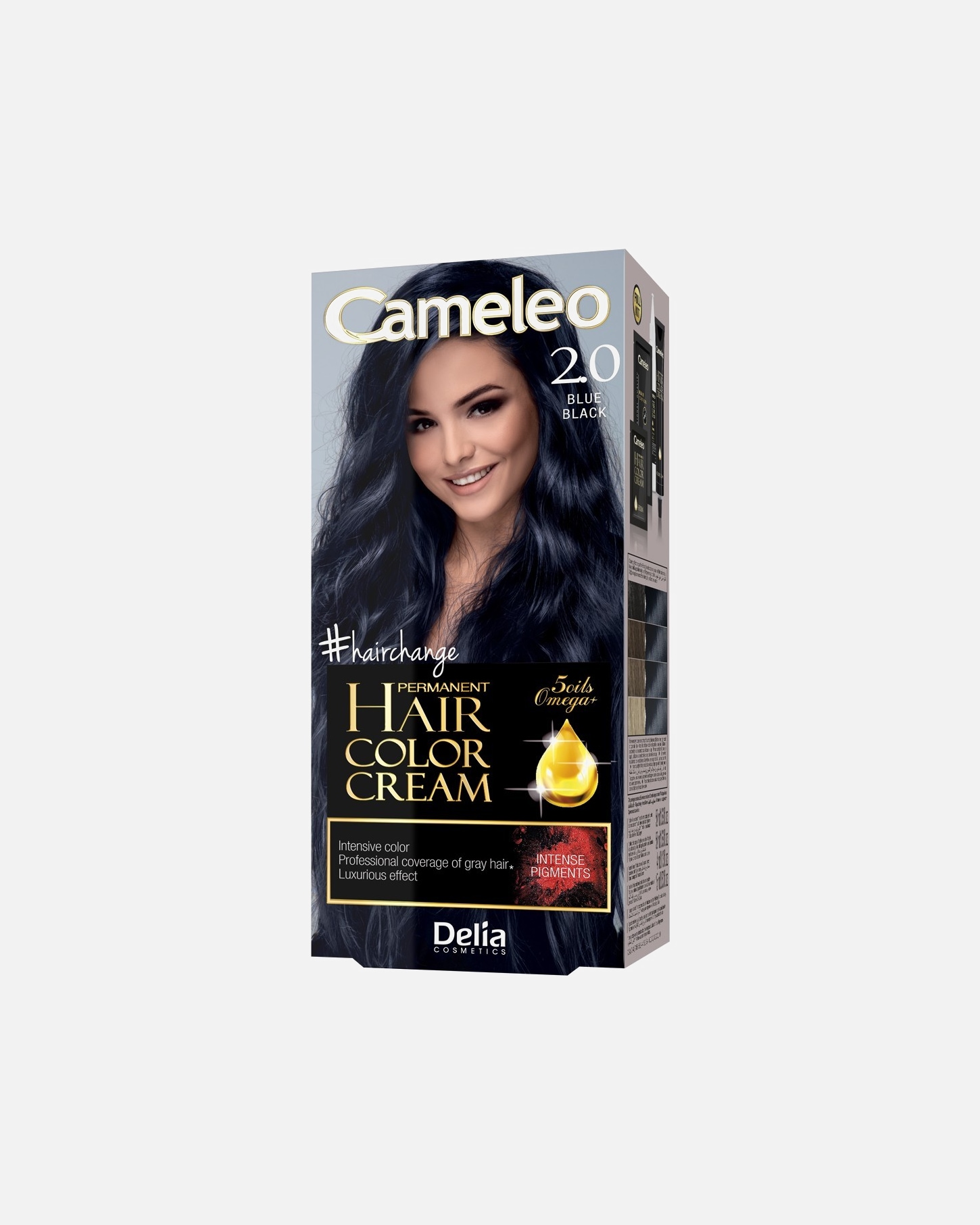 Farba do włosów dla Unisex Delia Cameleo OMEGA II Farba do włosów 2.0 - BLUE BLACK