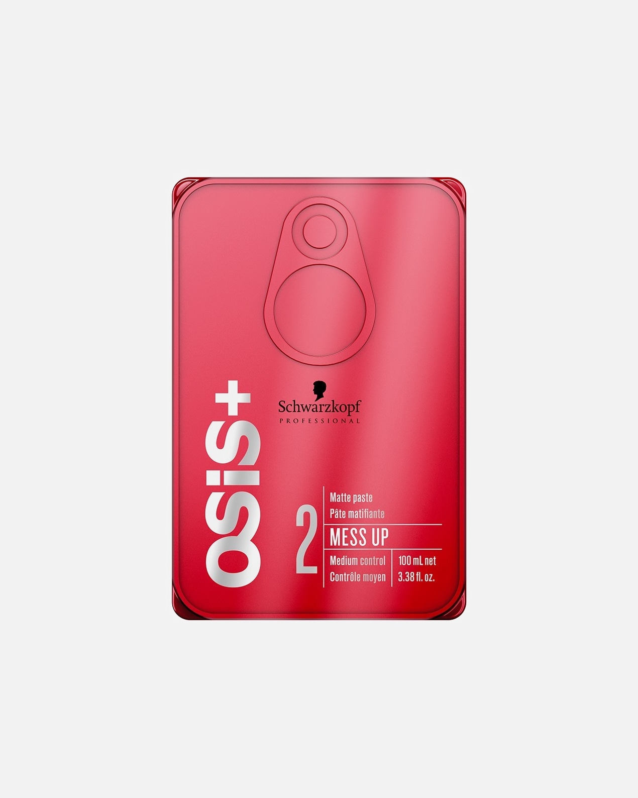 Wosk do włosów dla Unisex Schwarzkopf Professional OSIS+ Core Texture MESS UP Matt Gum 100 ml