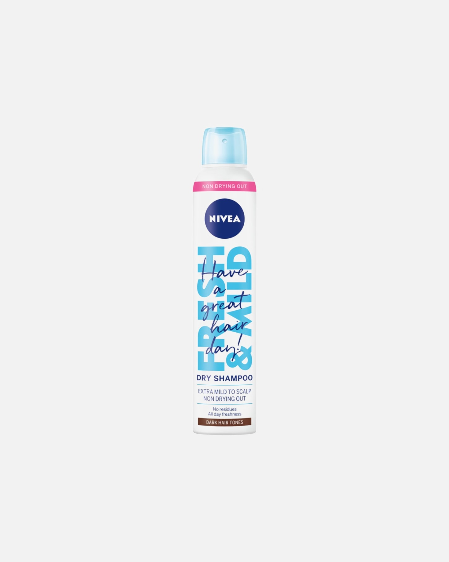 Suchy szampon dla Unisex NIVEA Suchy szampon do włosów o ciemnych odcieniach 200 ml