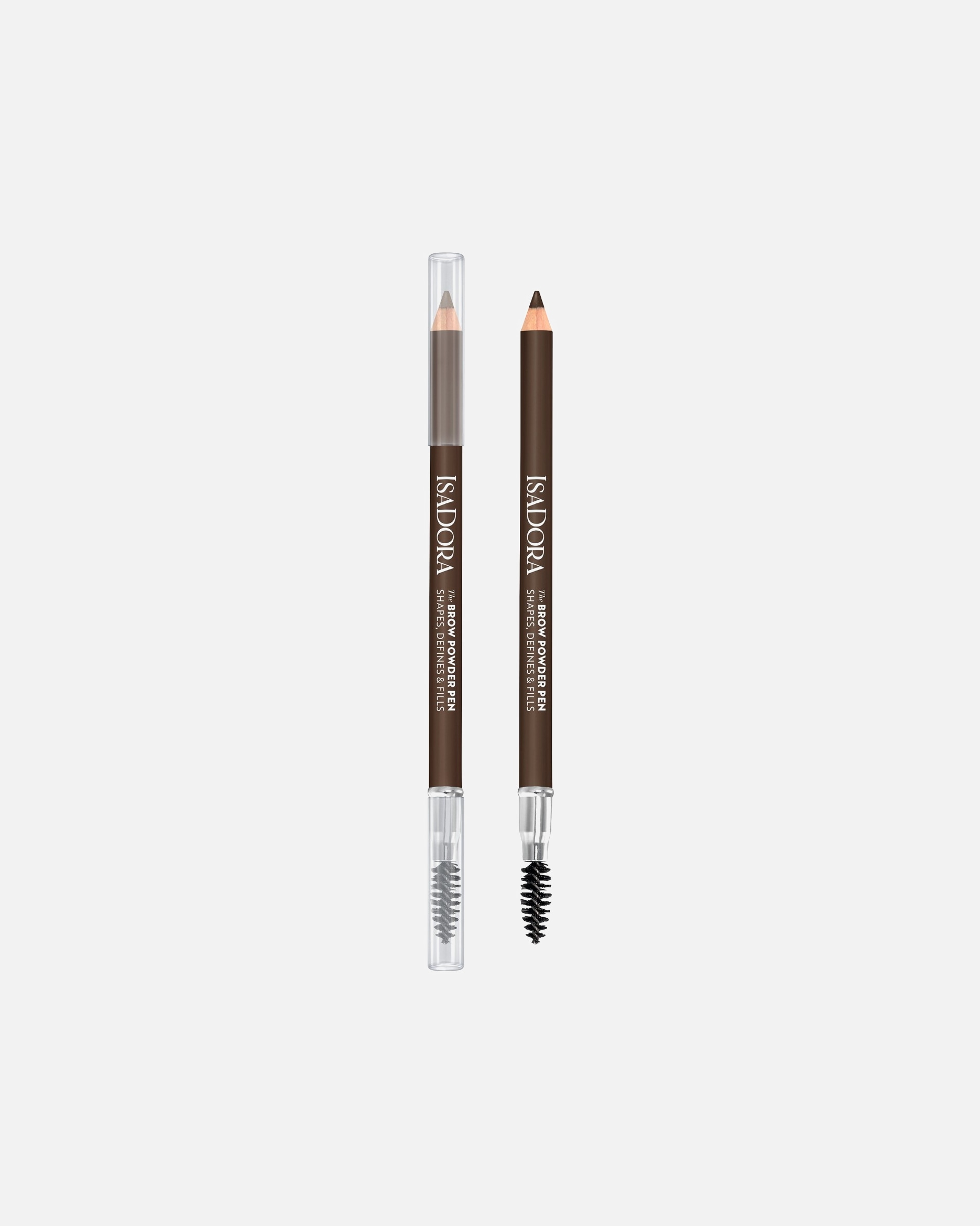 Kredka do brwi dla Unisex Isadora Brow Powder Pen Pudrowa kredka do brwi 03 Dark Brown
