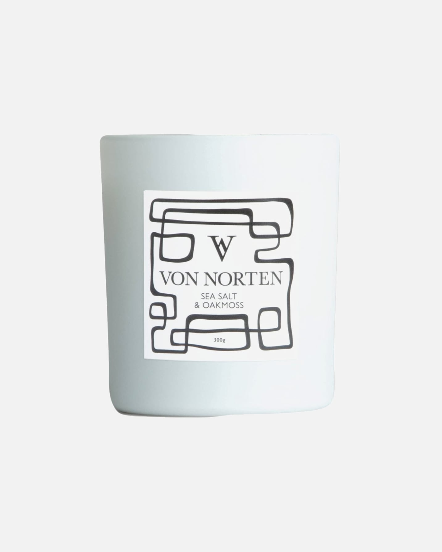 Świeca dla Unisex Von Norten Sea Salt & Oakmoss Candle 300 ml