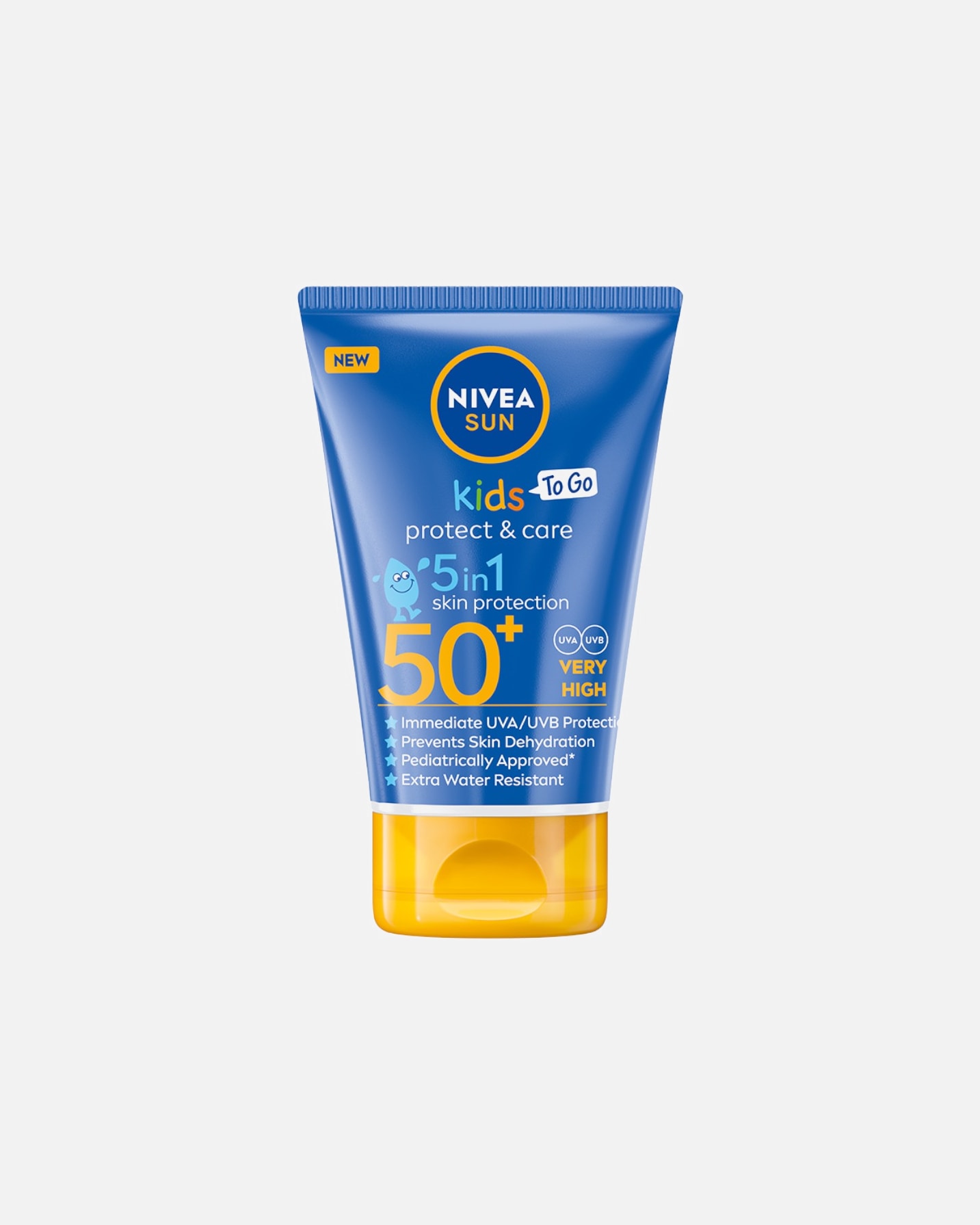Balsam do ciała dla Unisex NIVEA SUN POCKET SIZE Balsam ochronny na słońce dla dzieci KIDS SPF 50+ 50 ml