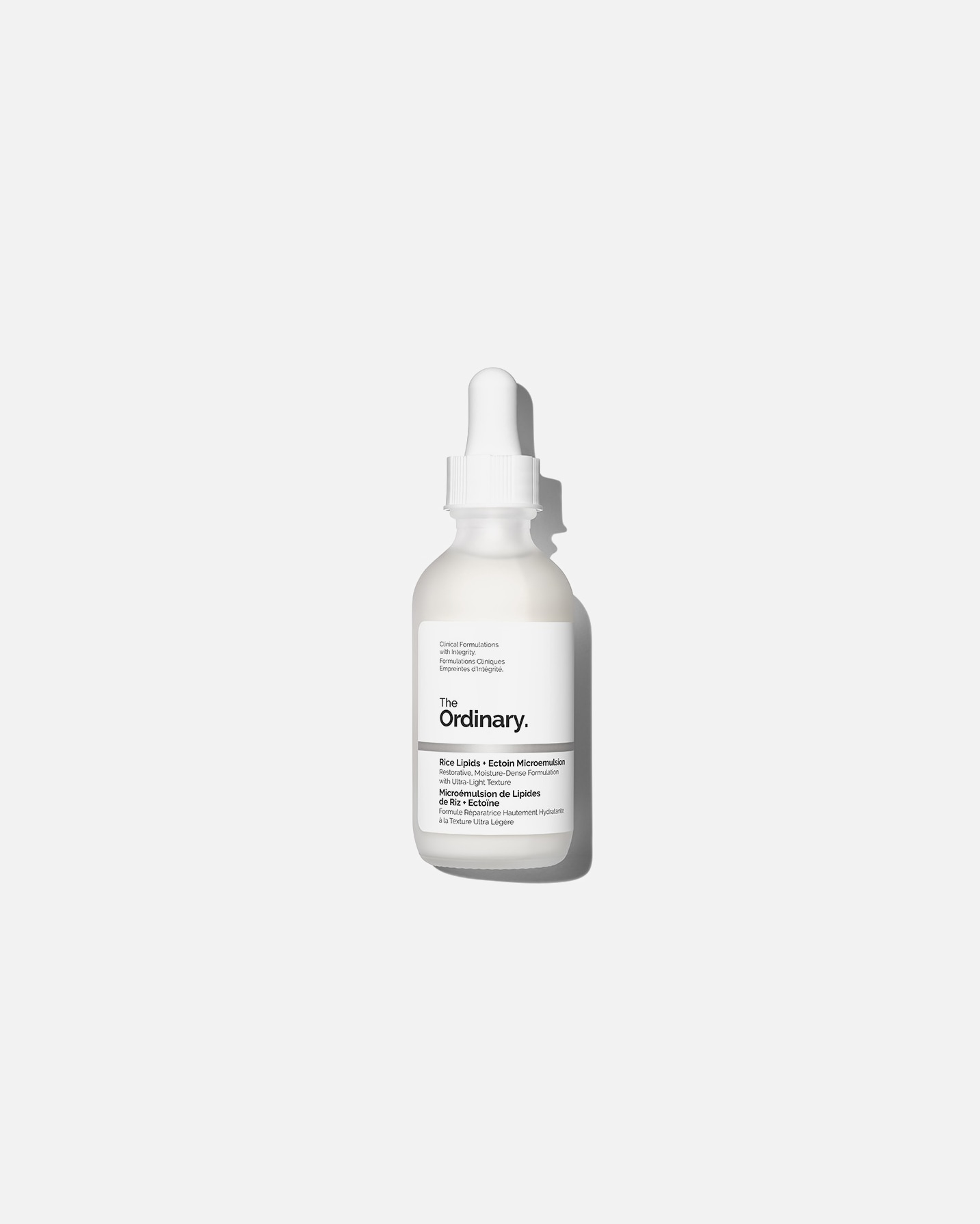 Emulsja do twarzy dla Unisex The Ordinary Rice Lipides + Ectoin Microemulsion 60 ml