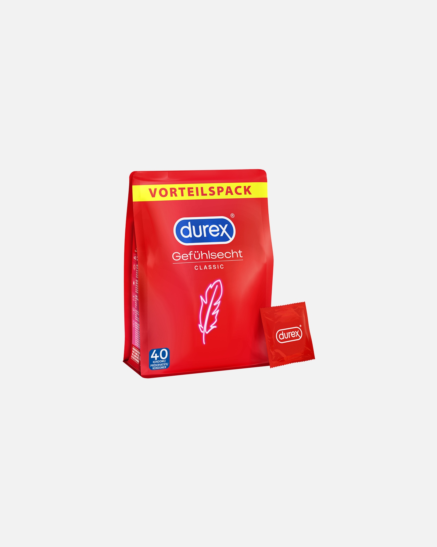 Prezerwatywa dla Kobieta Durex Naturalne doznania 40 szt.