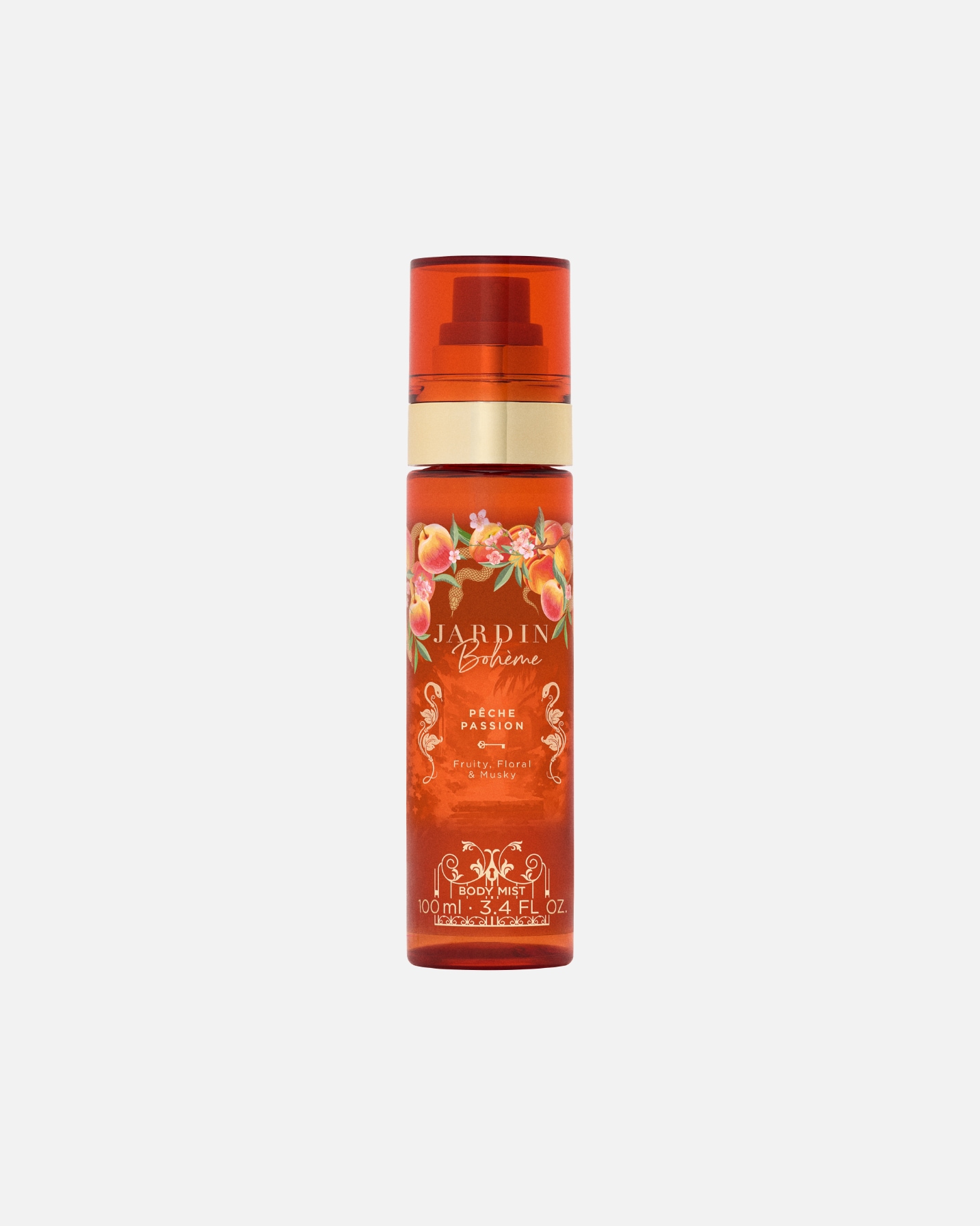 Spray do ciała dla Unisex Jardin Bohème FORBIDDEN FRUIT COLLECTION Peche Passion 100 ml