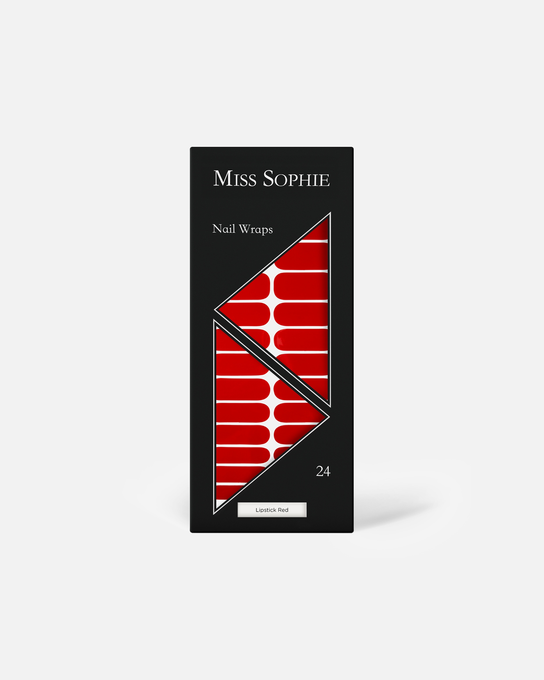 Naklejki na paznokcie dla Unisex Miss Sophie's Czerwona szminka 1 szt.