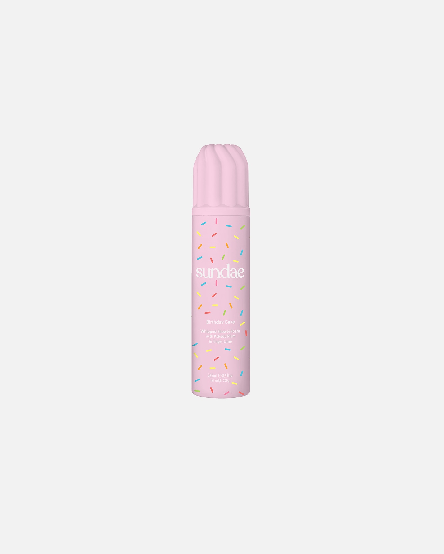 Pianka do mycia dla Unisex SUNDAE Birthday Cake 265 ml
