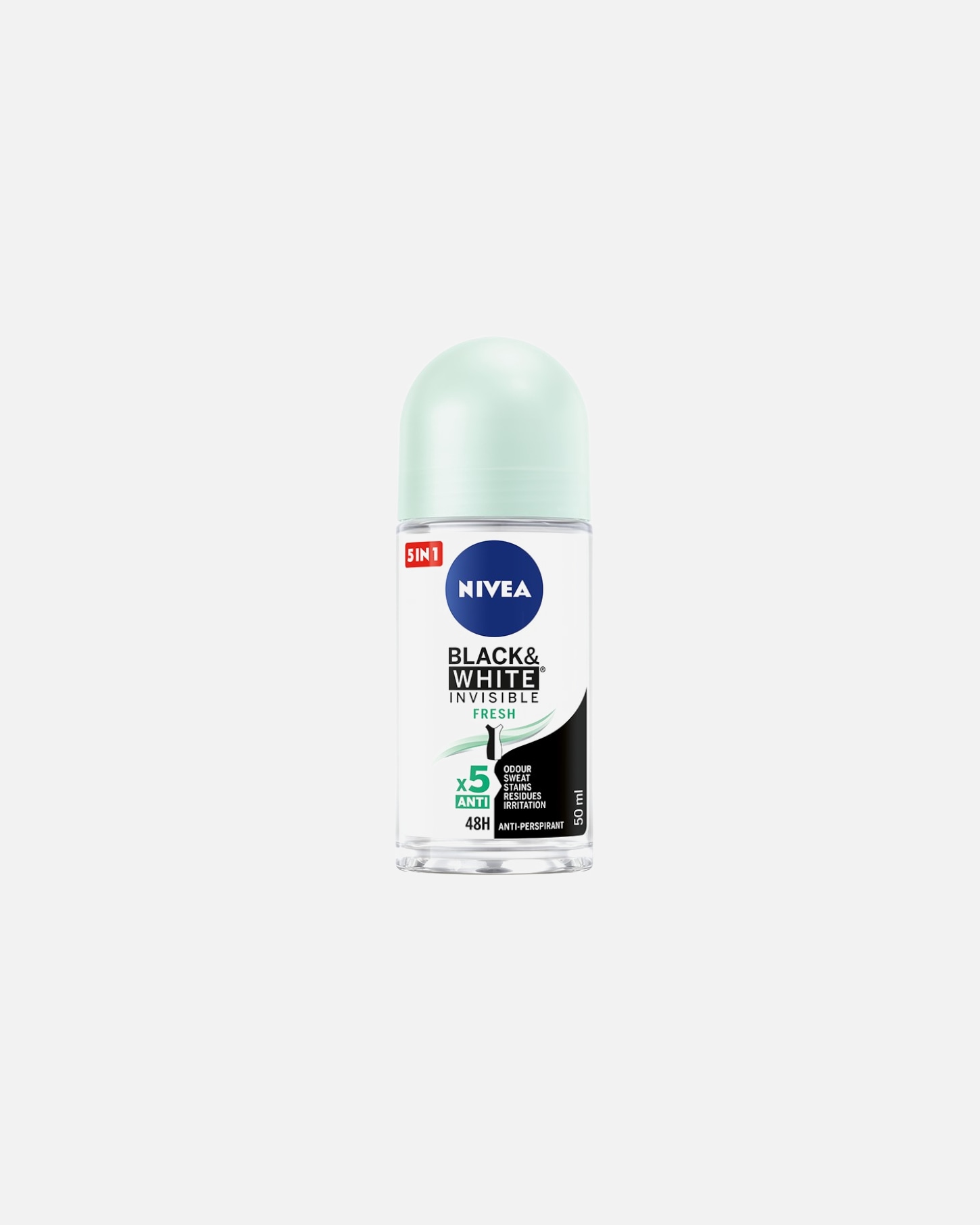 Antyprespirant dla Unisex NIVEA Black & White Fresh Antyperspirant damski w kulce 50 ml