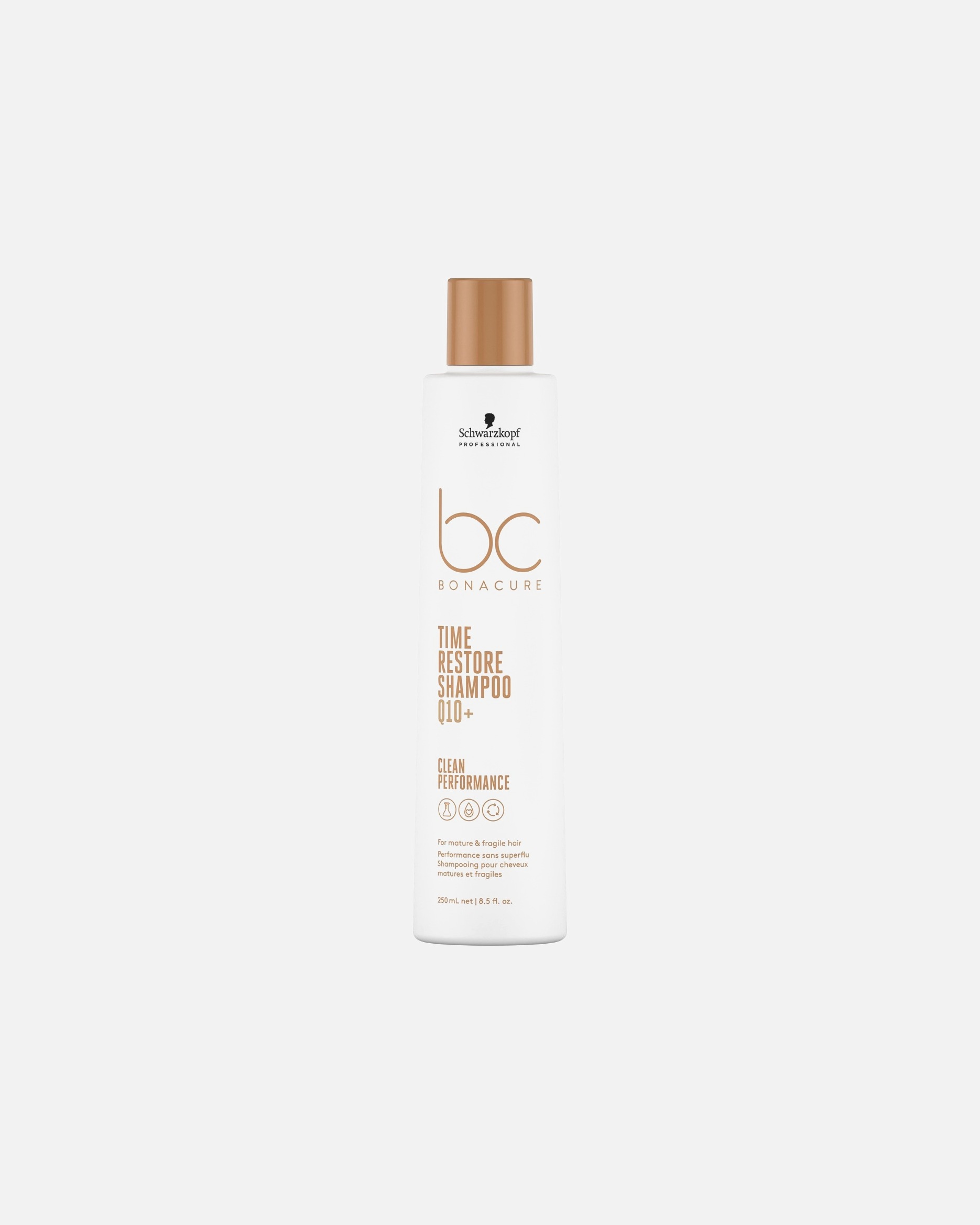 Szampon do włosów dla Unisex Schwarzkopf Professional BC BONACURE Q10 Time Restore BC Clean Time Restore Shampoo 250ml 250 ml