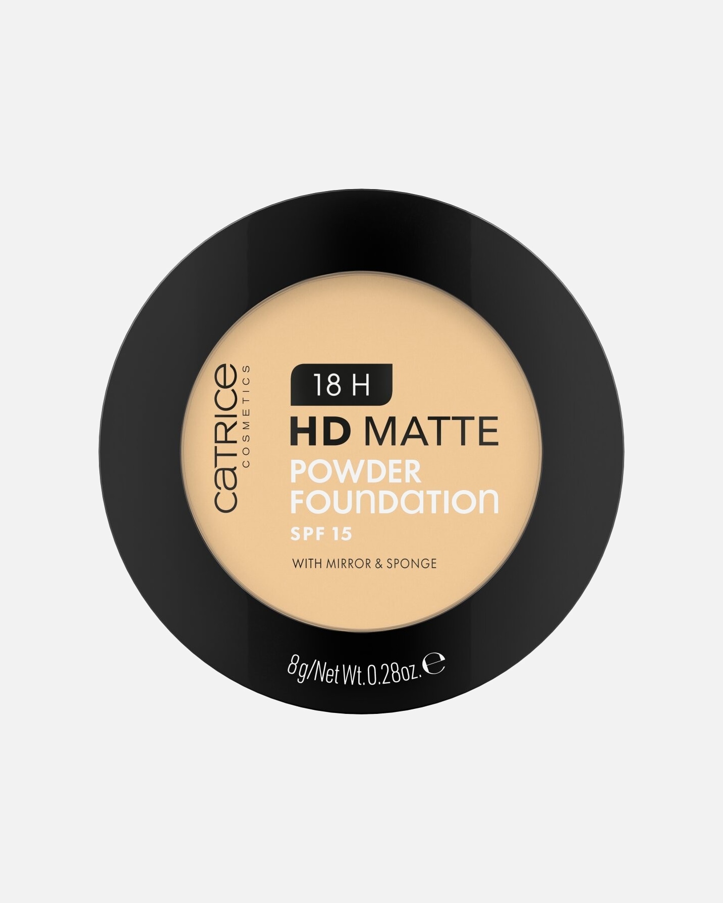 Puder dla Unisex Catrice 18H HD Matte Powder Foundation Nr. 015N