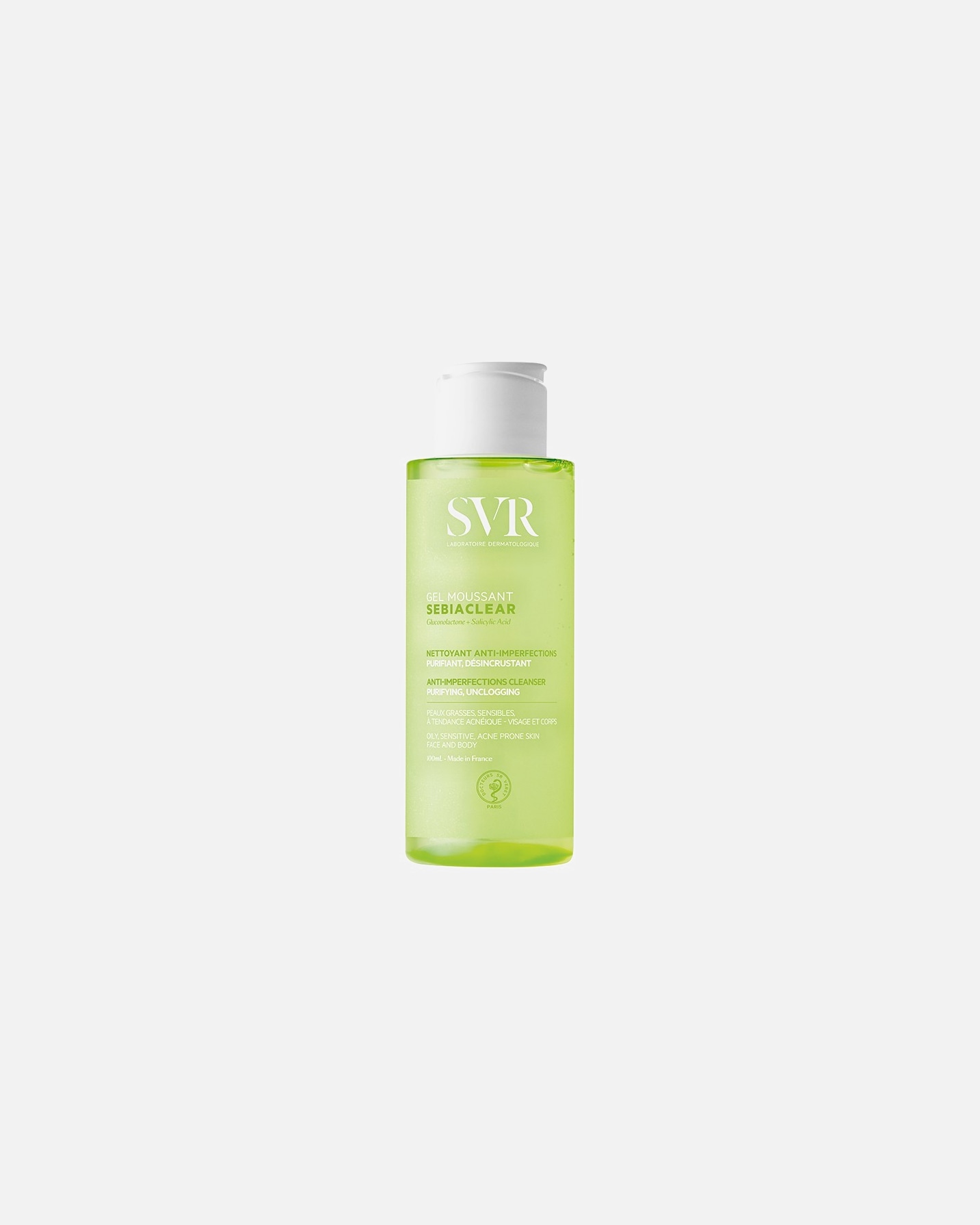 Żel myjący do twarzy dla Unisex SVR 100 ml