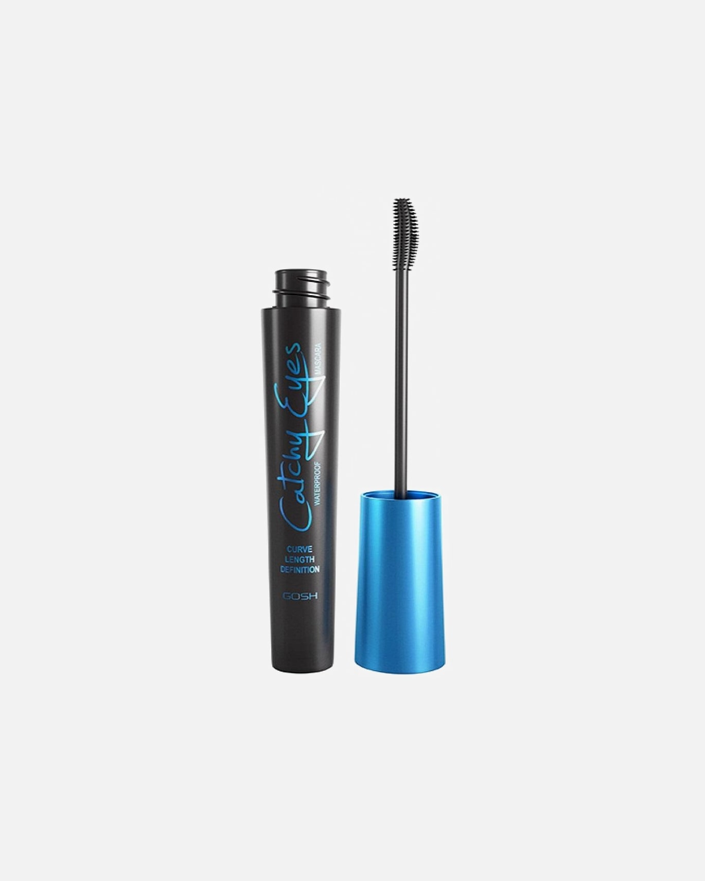 Maskara dla Unisex Gosh Copenhagen Catchy Eyes Mascara Waterproof wodoodporny tusz do rzęs 8 - BLACK