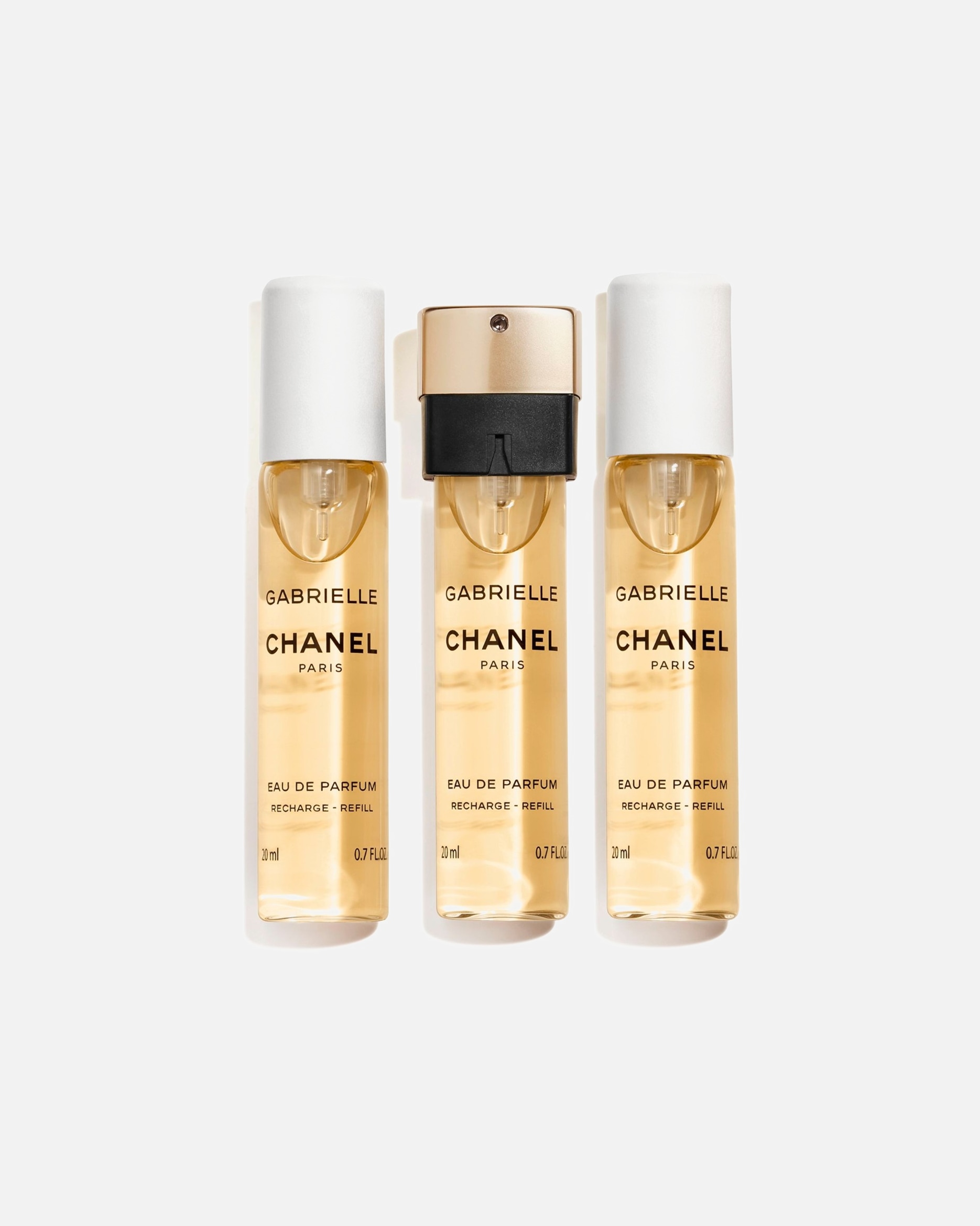Woda perfumowana dla Unisex GABRIELLE CHANEL TWIST AND SPRAY wkład 3x20ml