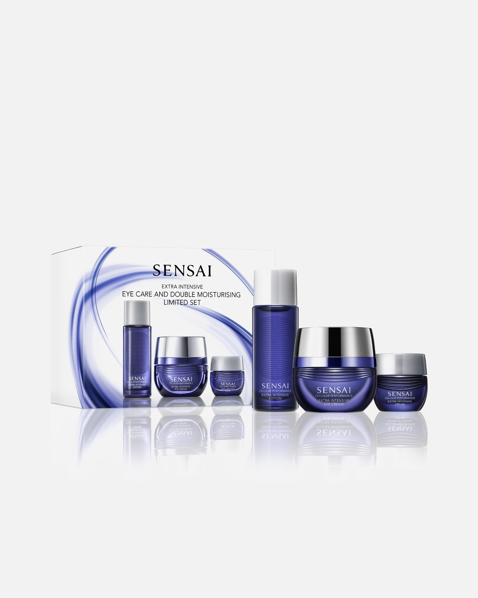 Zestaw do pielęgnacji twarzy dla Kobieta SENSAI Cellular Performance Extra Intensive EYE CARE AND DOUBLE MOISTURISING LIMITED SET 1 szt.