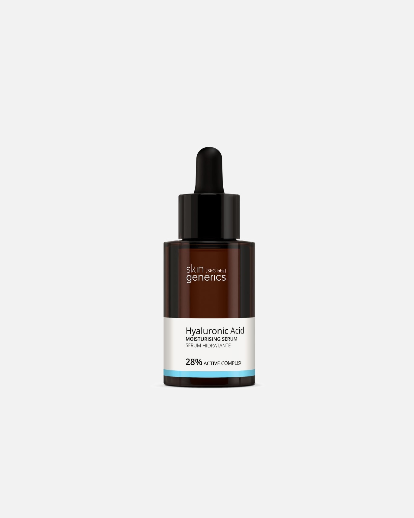 Serum z kwasem hialuronowym dla Unisex Skin Generics HYALURONIC ACID MOISTURISING SERUM 28% 142 g