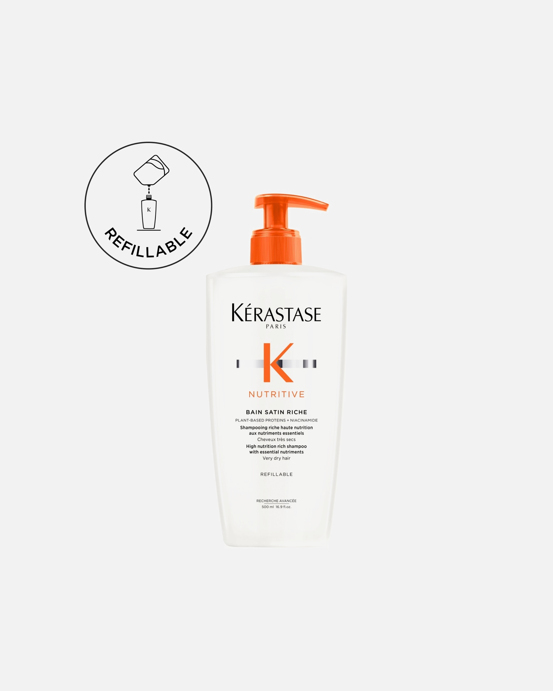 Szampon do włosów dla Unisex Kérastase Nutritive Bain Riche 500 ml