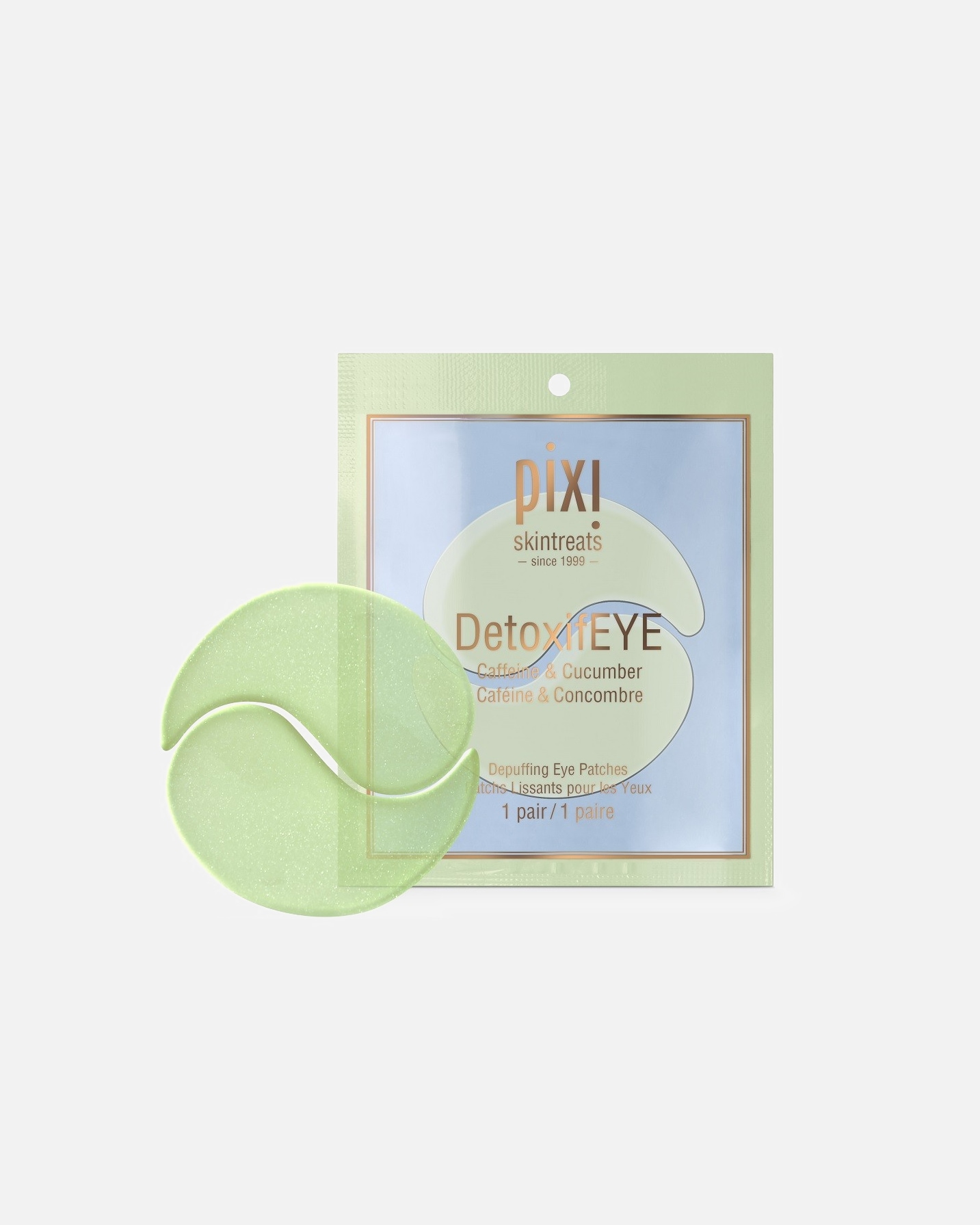DetoxifEYE Single Patch w prezencie przy zakupie produktów PIXI za min. 169 zł.