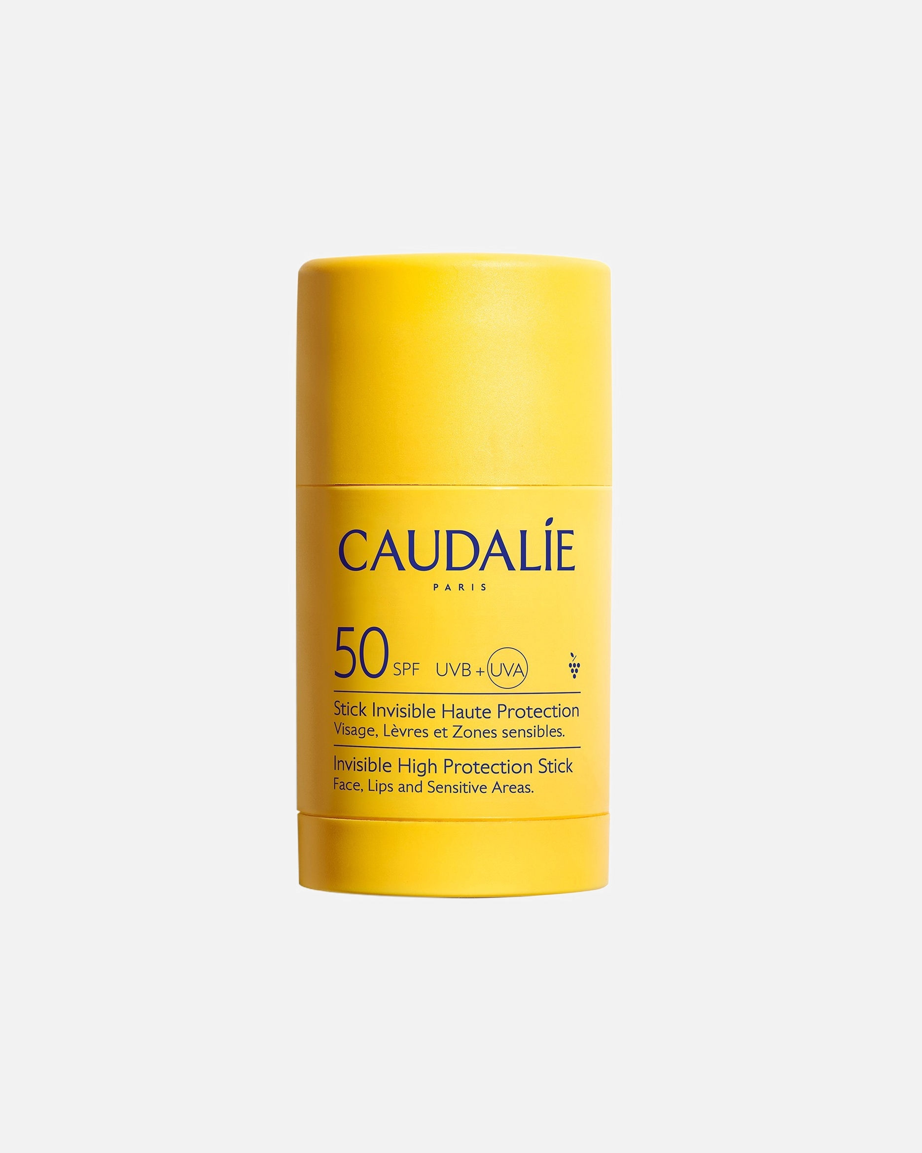 Balsam do opalania dla Unisex Caudalie Niewidoczny Sztyft o Wysokiej Ochronie SPF50 15 g