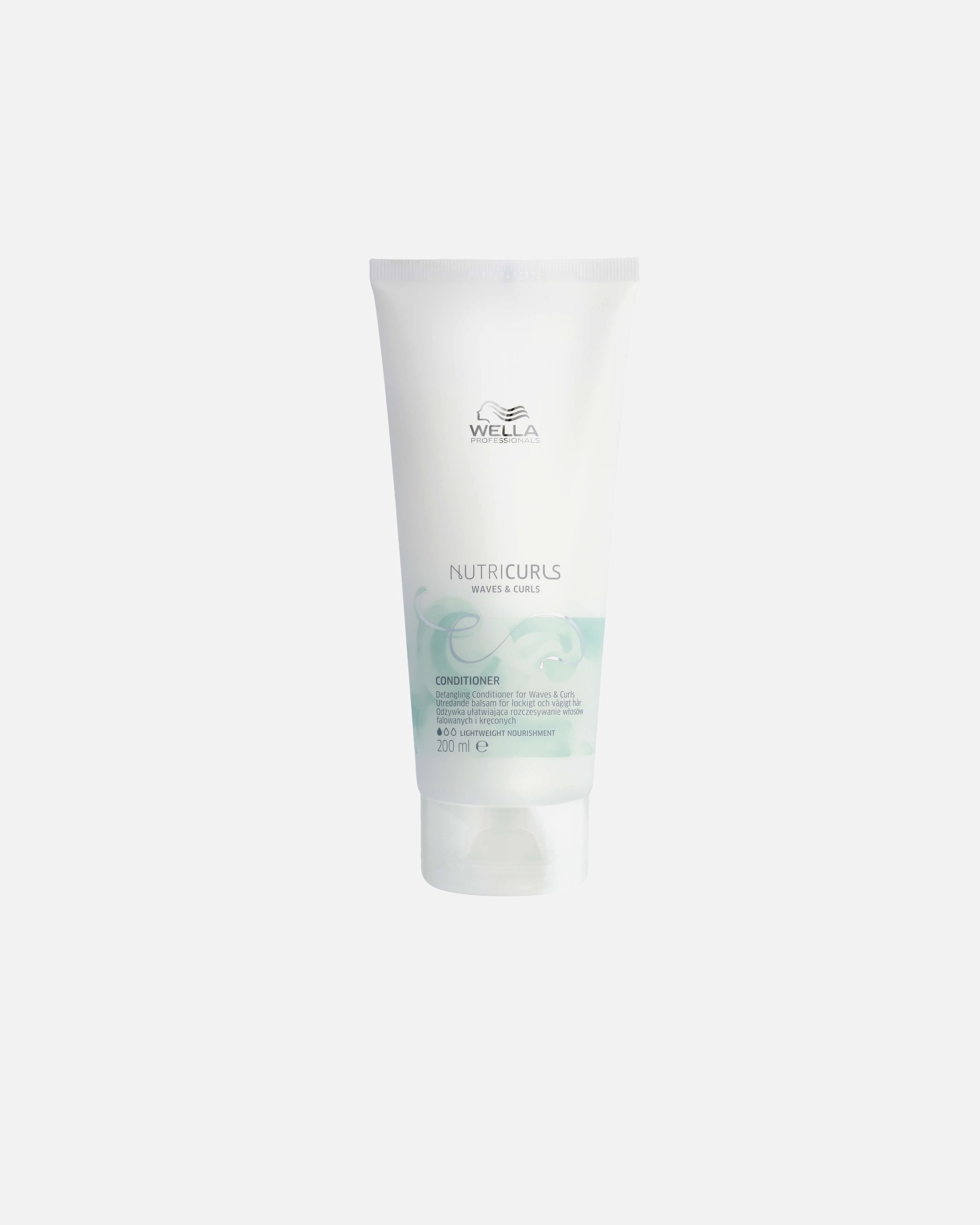 Odżywka do włosów do spłukiwania dla Unisex Wella Nutricurls 200 ml