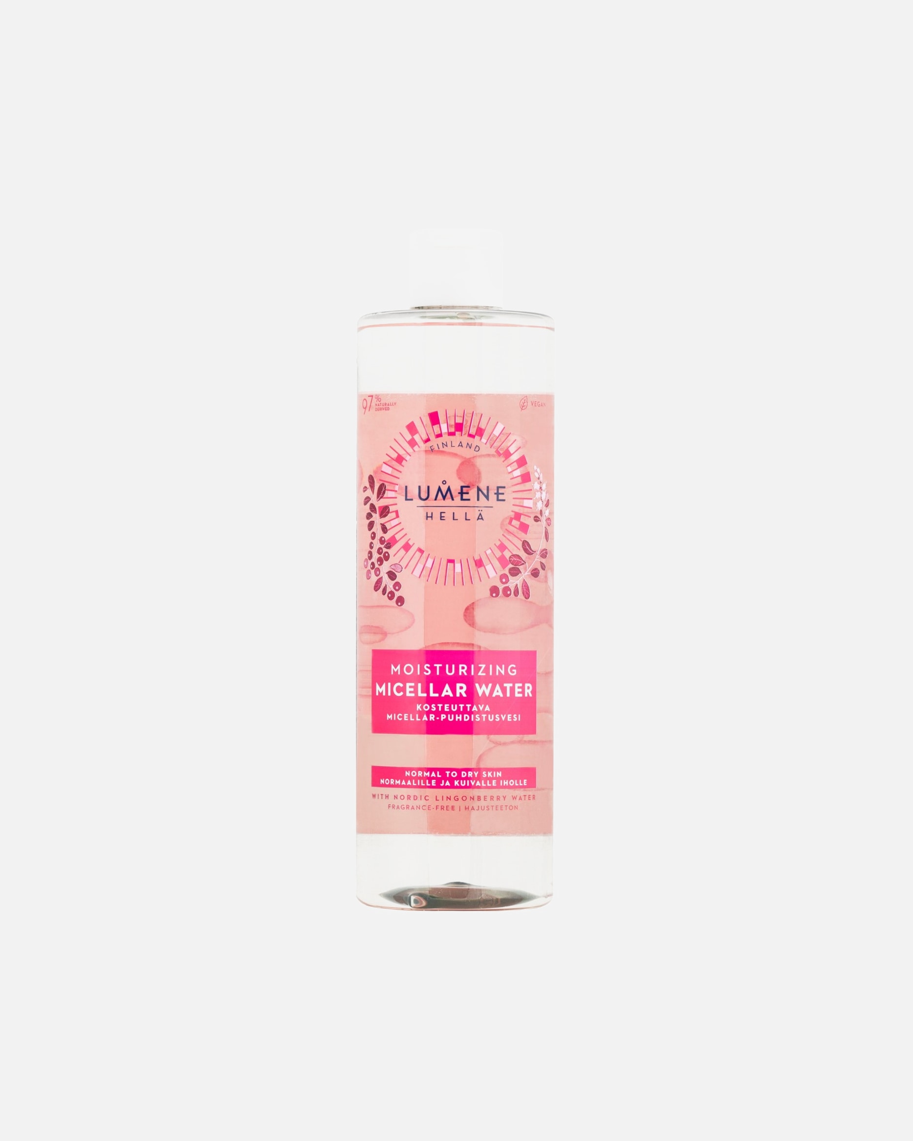 Woda micelarna dla Unisex Lumene HELLA Nawilżający płyn micelarny 400 ml