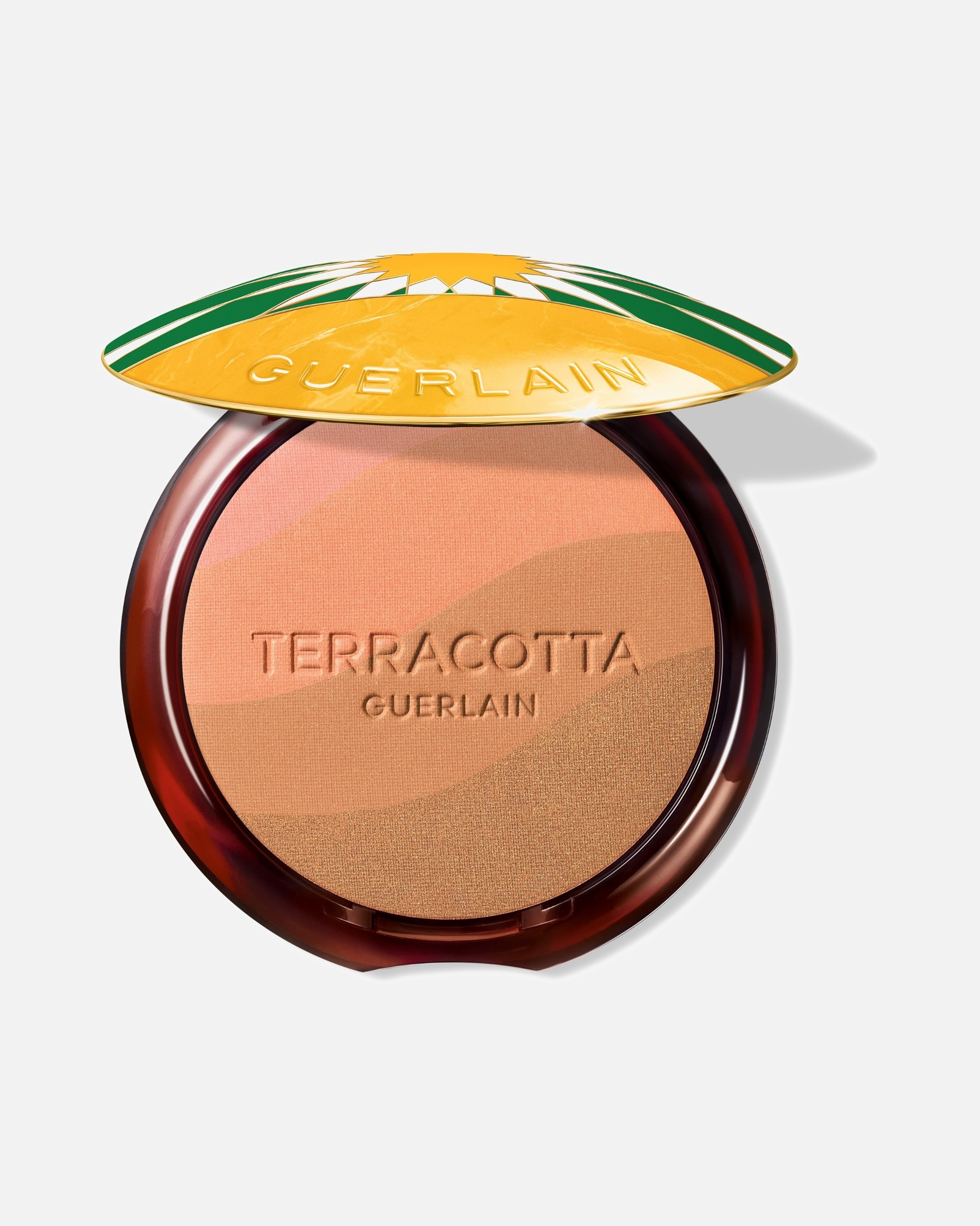Puder dla Unisex Guerlain Terracotta Summer Glow Puder nadający naturalny, zdrowy, słoneczny blask - Edycja limitowana 03 MOYEN DORÉ