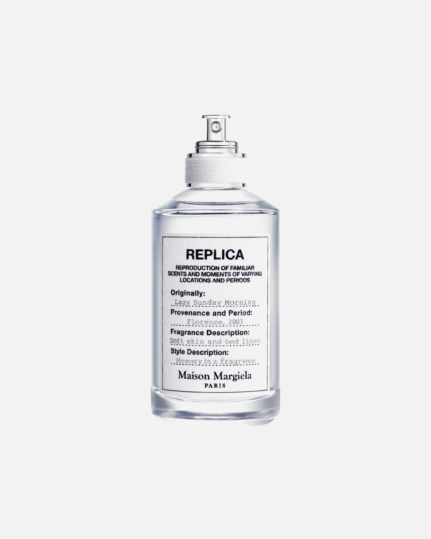 Woda toaletowa dla Unisex Maison Margiela Replica Lazy Sunday Morning 100 ml
