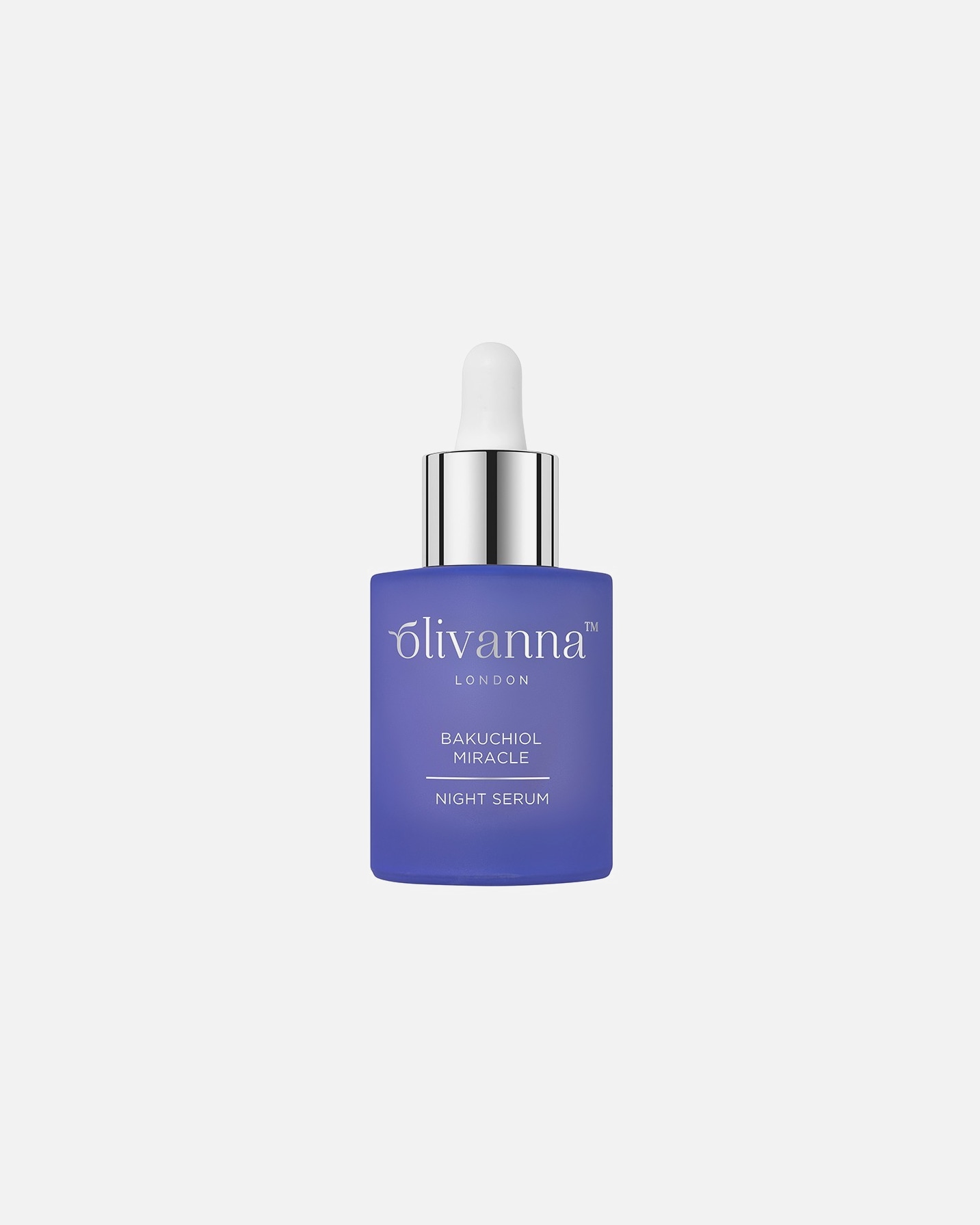 Serum nawilżające dla Unisex Olivanna Bakuchiol Miracle Night Serum 30 ml