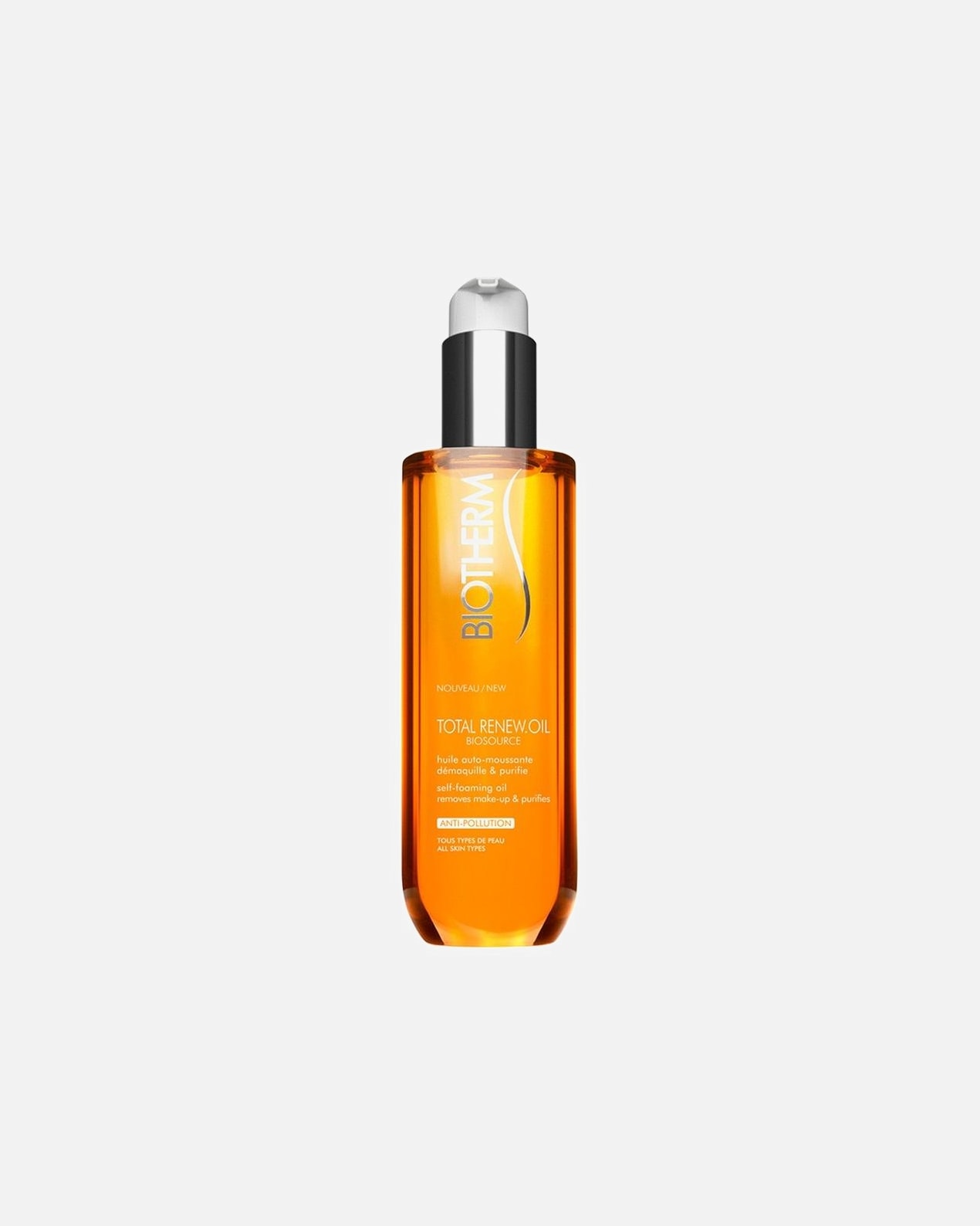 Olejek do mycia twarzy dla Unisex Biotherm Biosource Total Renew Oil 200 ml