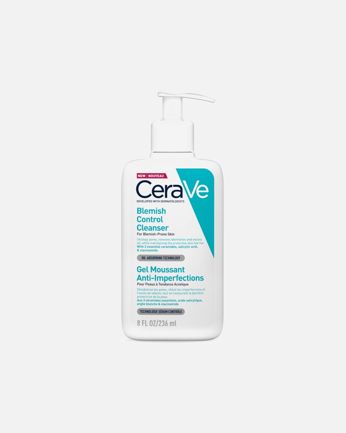 Pielęgnacja Anti-Acne dla Unisex CeraVe Głębokie oczyszczanie porów 236 ml