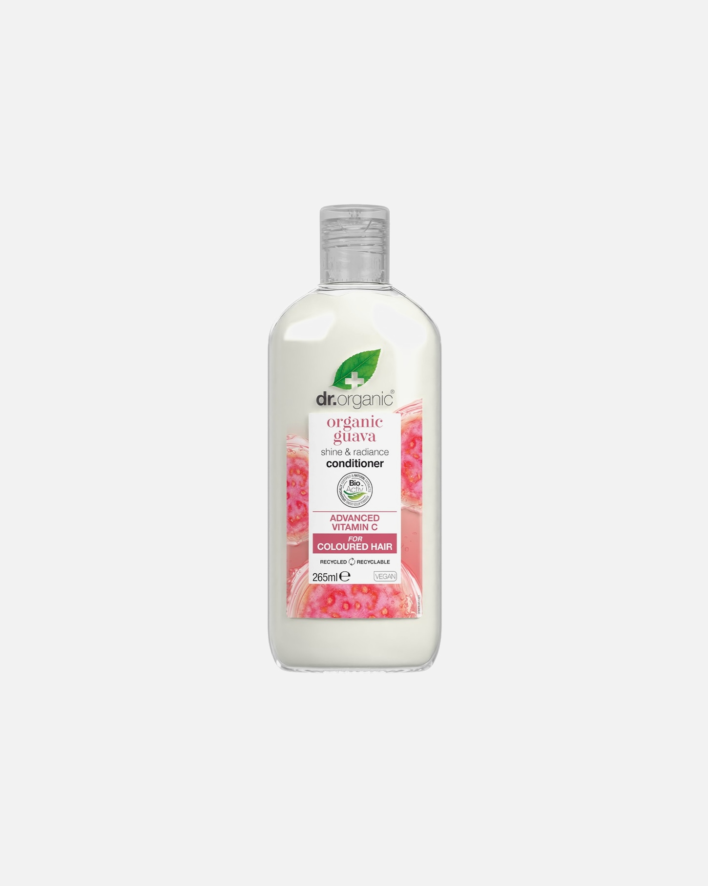 Odżywka do włosów do spłukiwania dla Unisex Dr. Organic Guava Vitamin C 265 ml