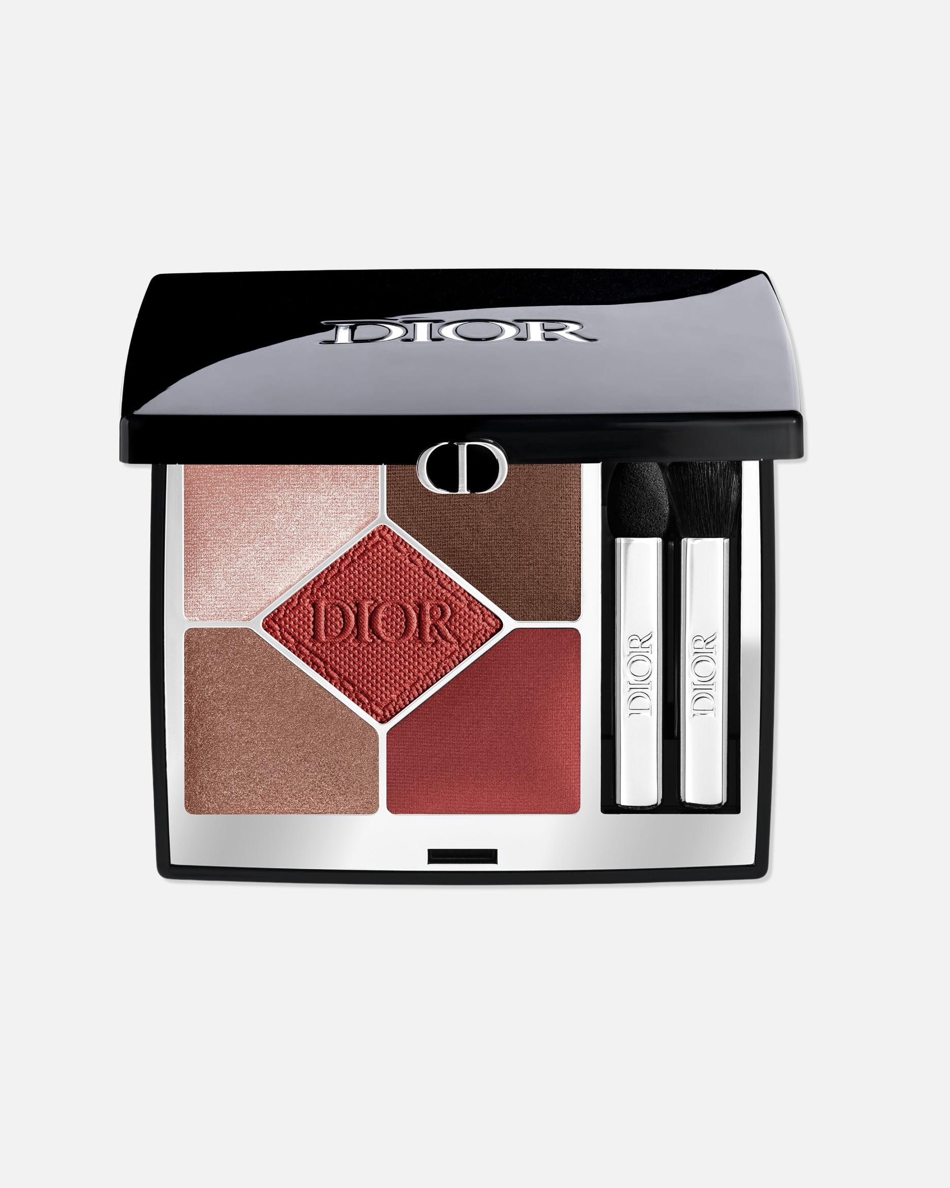 Cień do powiek dla Unisex DIOR Diorshow Diorshow 5 Couleurs - Paleta cieni do powiek o 5 odcieniach w limitowanej edycji 673 - RED TARTAN