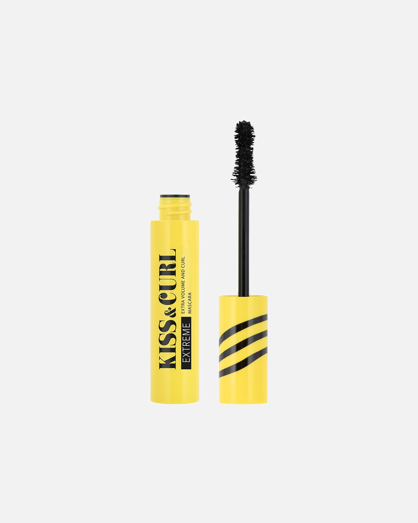 Maskara dla Unisex Douglas Collection Make-Up Kiss & Curl Extreme Mascara BLACK