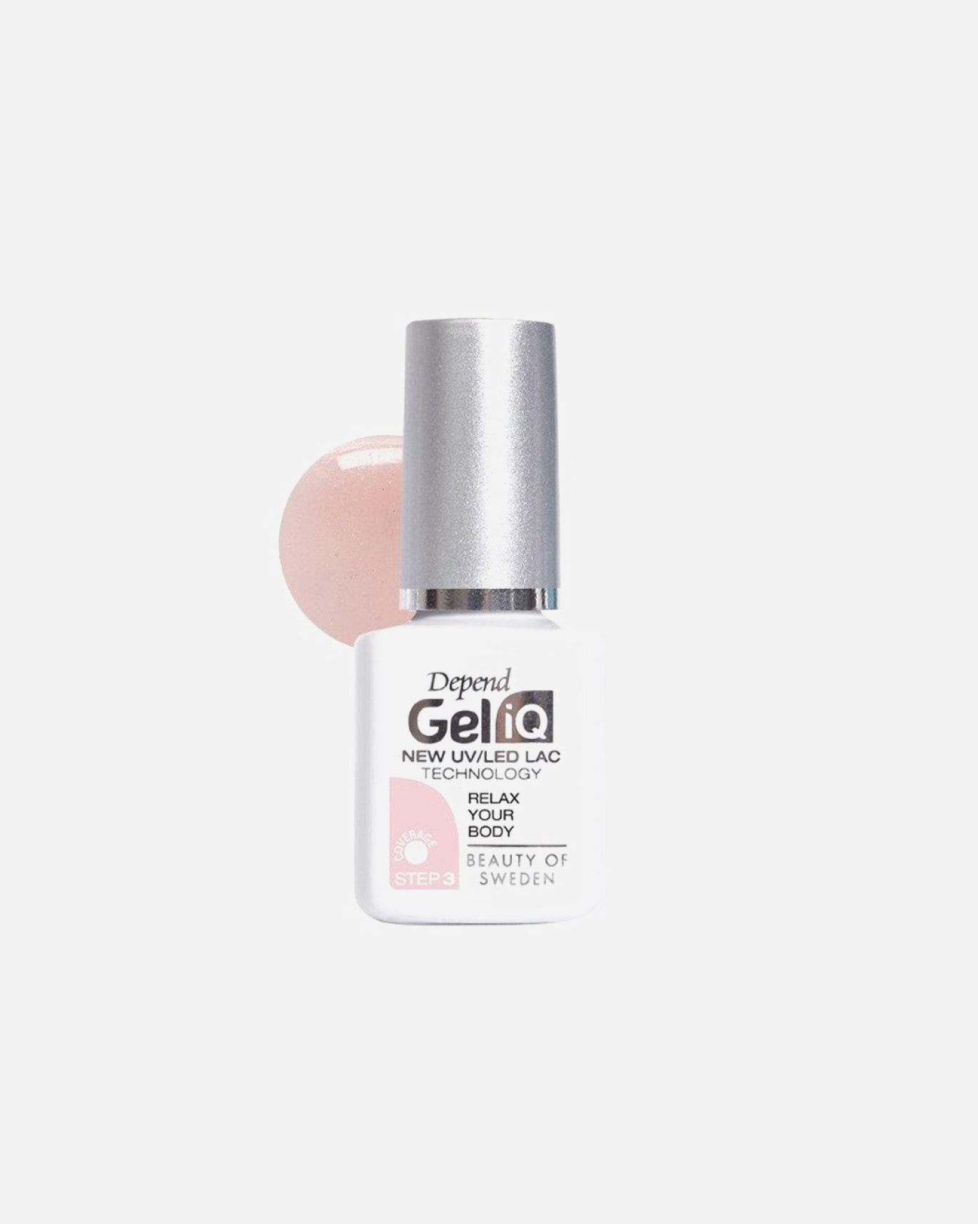 Lakier do paznokci dla Unisex Depend Gel IQ Step 3 Step 3