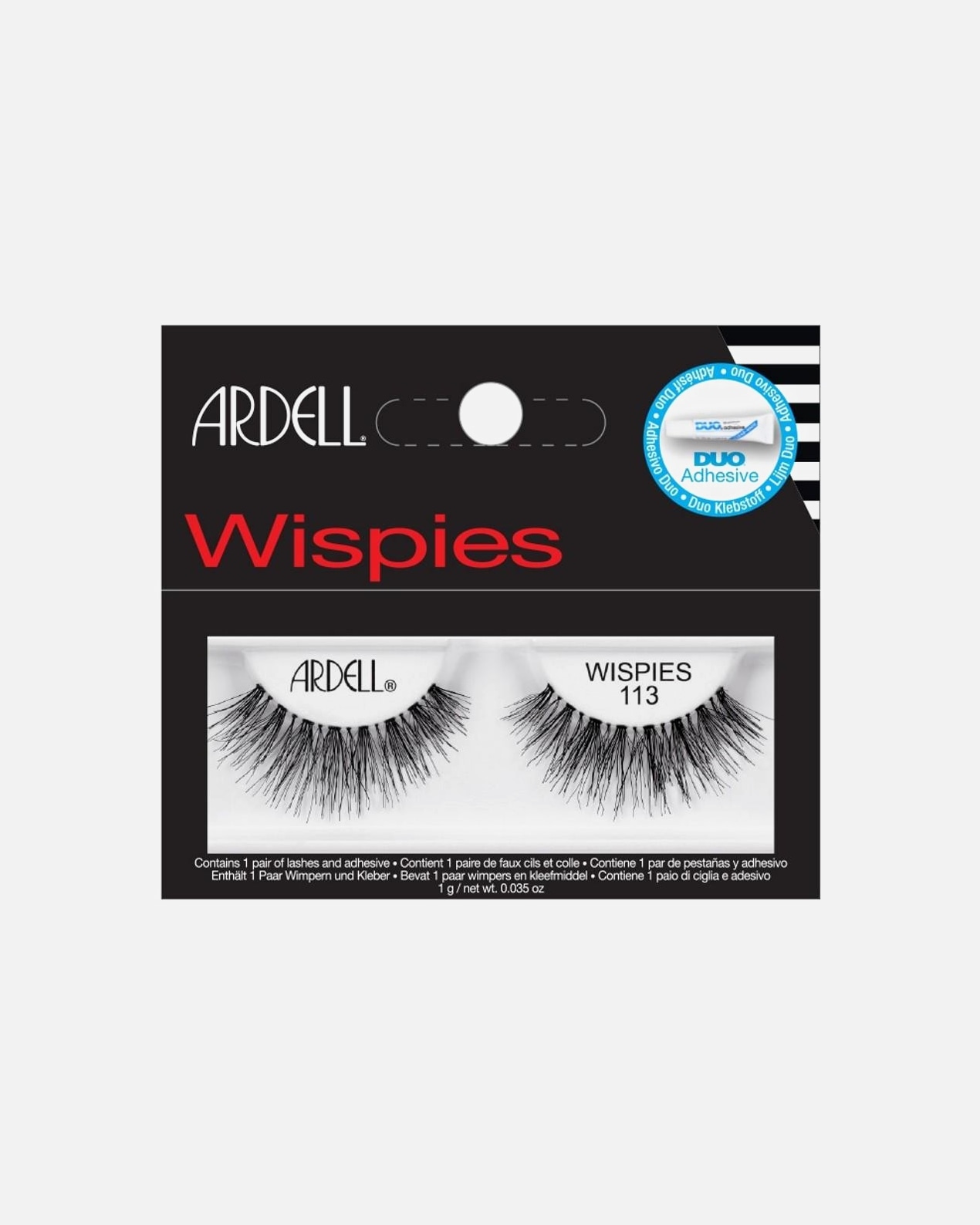Sztuczne rzęsy dla Unisex Ardell Natural Fashion Lashes 113 1 Stk.