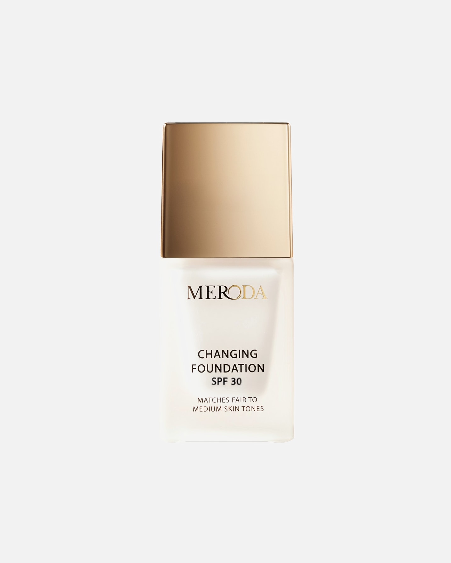 Podkład dla Unisex Meroda Changing Foundation SPF30 LIGHT TO MEDIUM - 15 ml