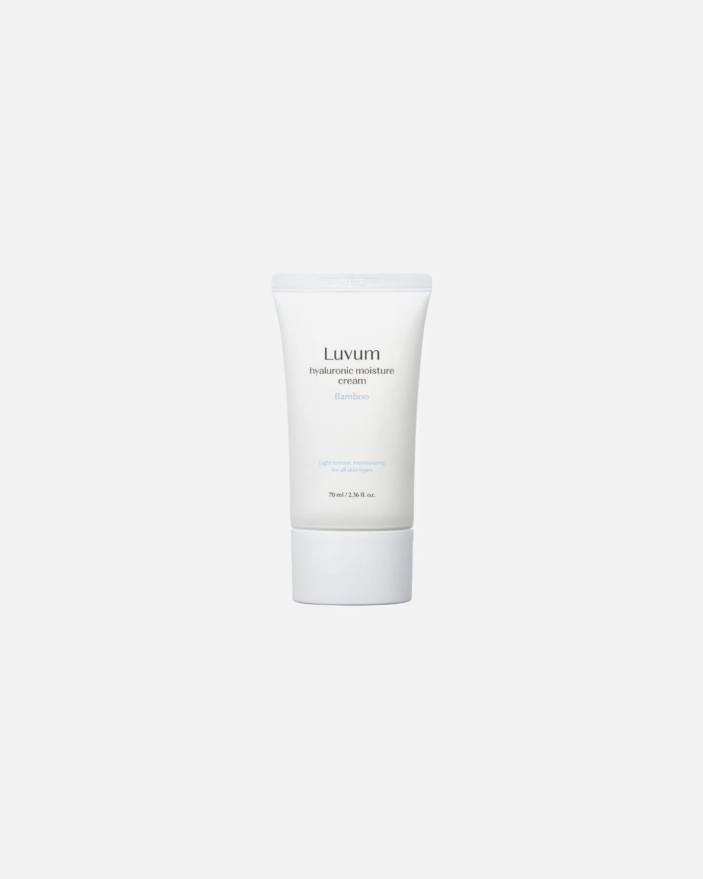 Krem do twarzy dla Unisex Luvum BAMBOO HYALURONIC MOISTURE CREAM Delikatny krem nawilżający 70 ml