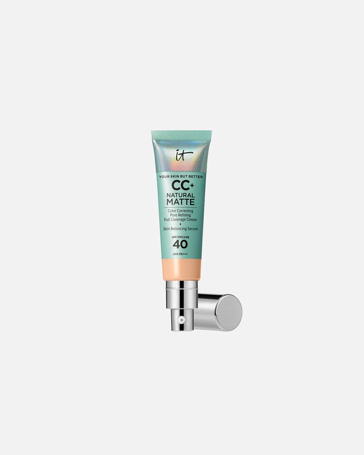 Krem CC dla Unisex IT Cosmetics Your Skin But Better CC+ Natural Matte SPF40 LIGHT MEDIUM