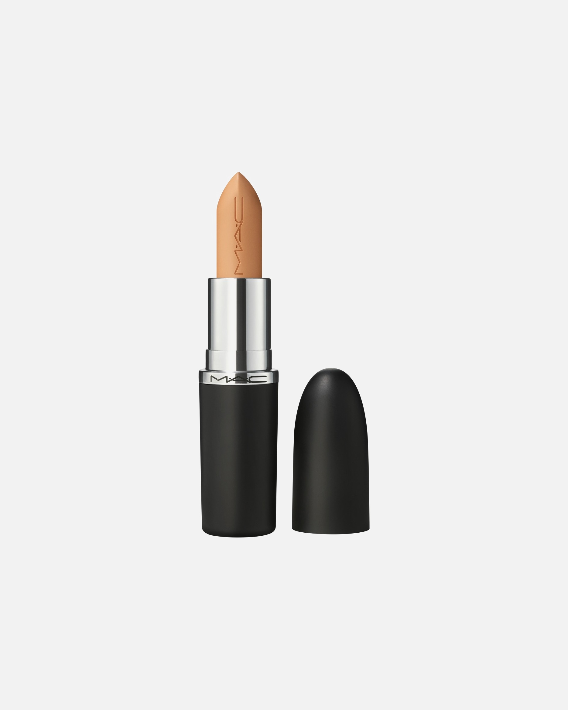 Pomadka do ust w sztyfcie dla Unisex MAC Intimate Nudes MACximal Sleek Satin Lipstick PEACHSTOCK (FN)