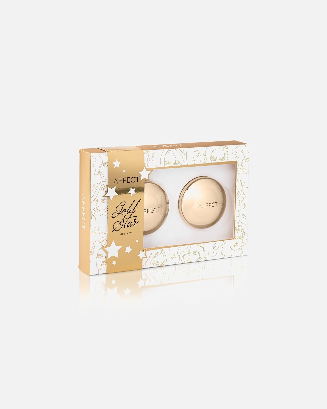 Zestaw do makijażu cery dla Unisex Affect SET GLOD STAR